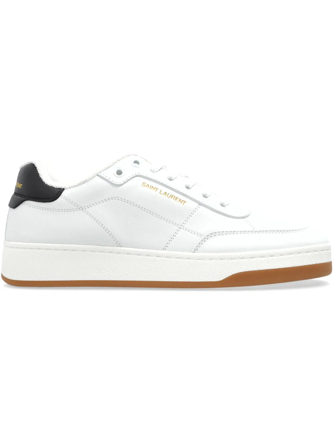 Женские кеды Saint Laurent SL/61 Low — изображение 1 из 1, белый/черный