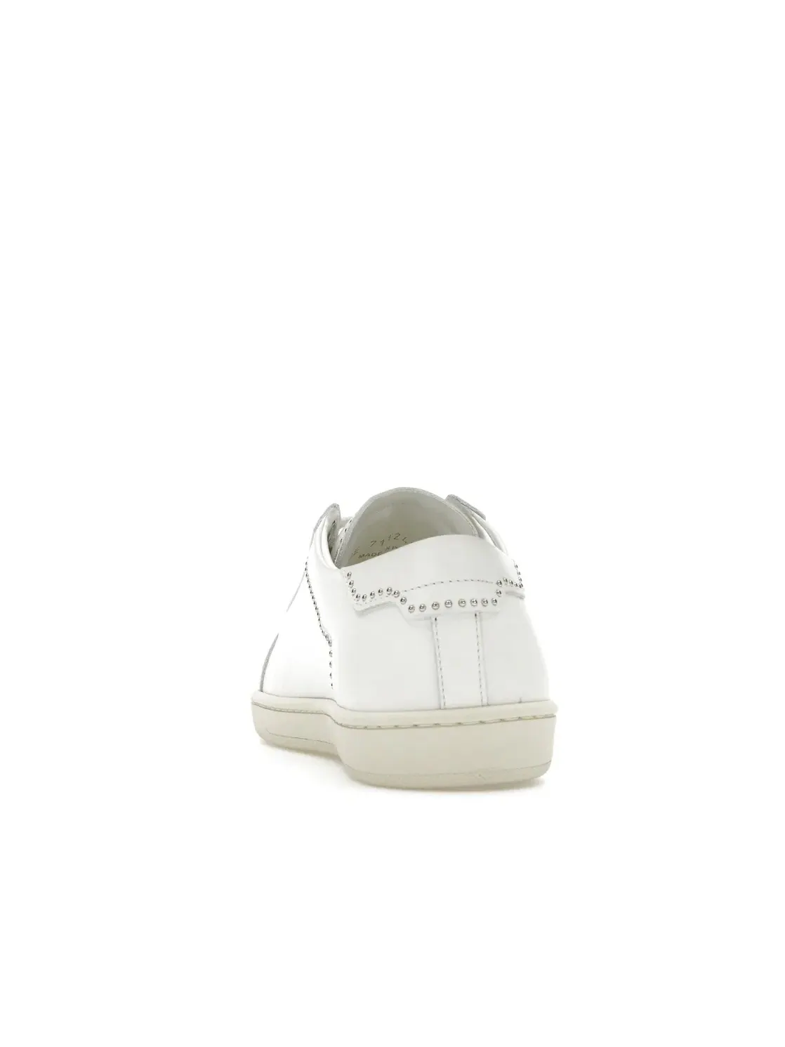 Женские кеды с шипами Saint Laurent Studded Low Top Saint Laurent — изображение 4 из 4, белый