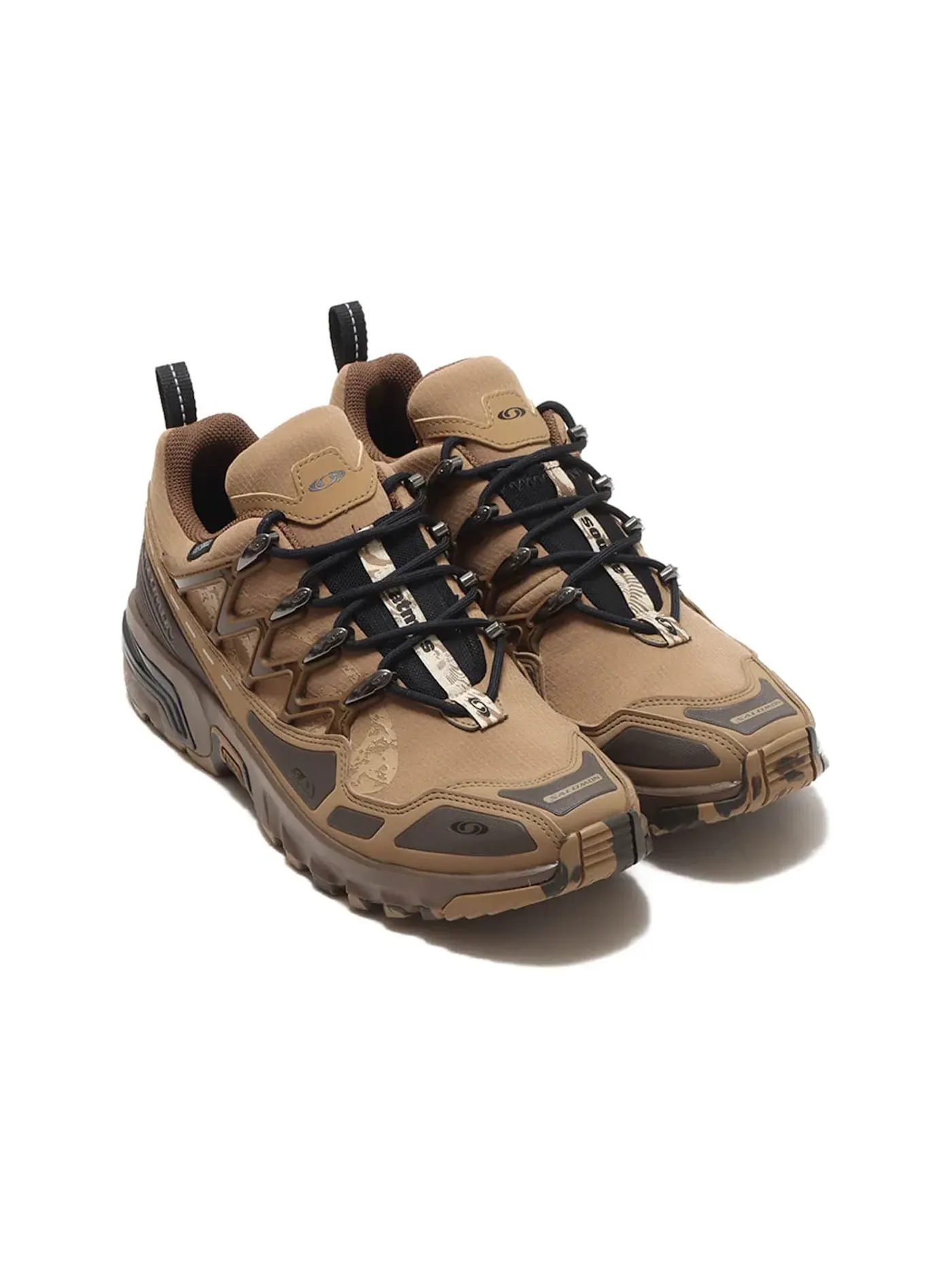Кроссовки мужские Salomon Lifestyle ACS+ CSWP, водонепроницаемые — изображение 2 из 2, коричневый