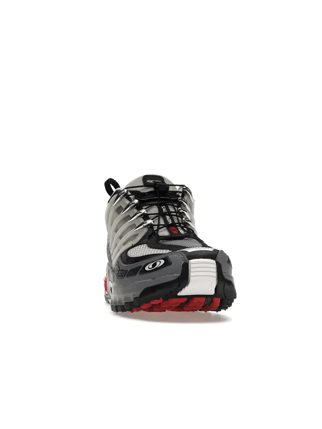Кроссовки Salomon ACS Pro Advanced, с технологией Agile Chassis System, Lunar Rock/Qush/Goji — изображение 2 из 4