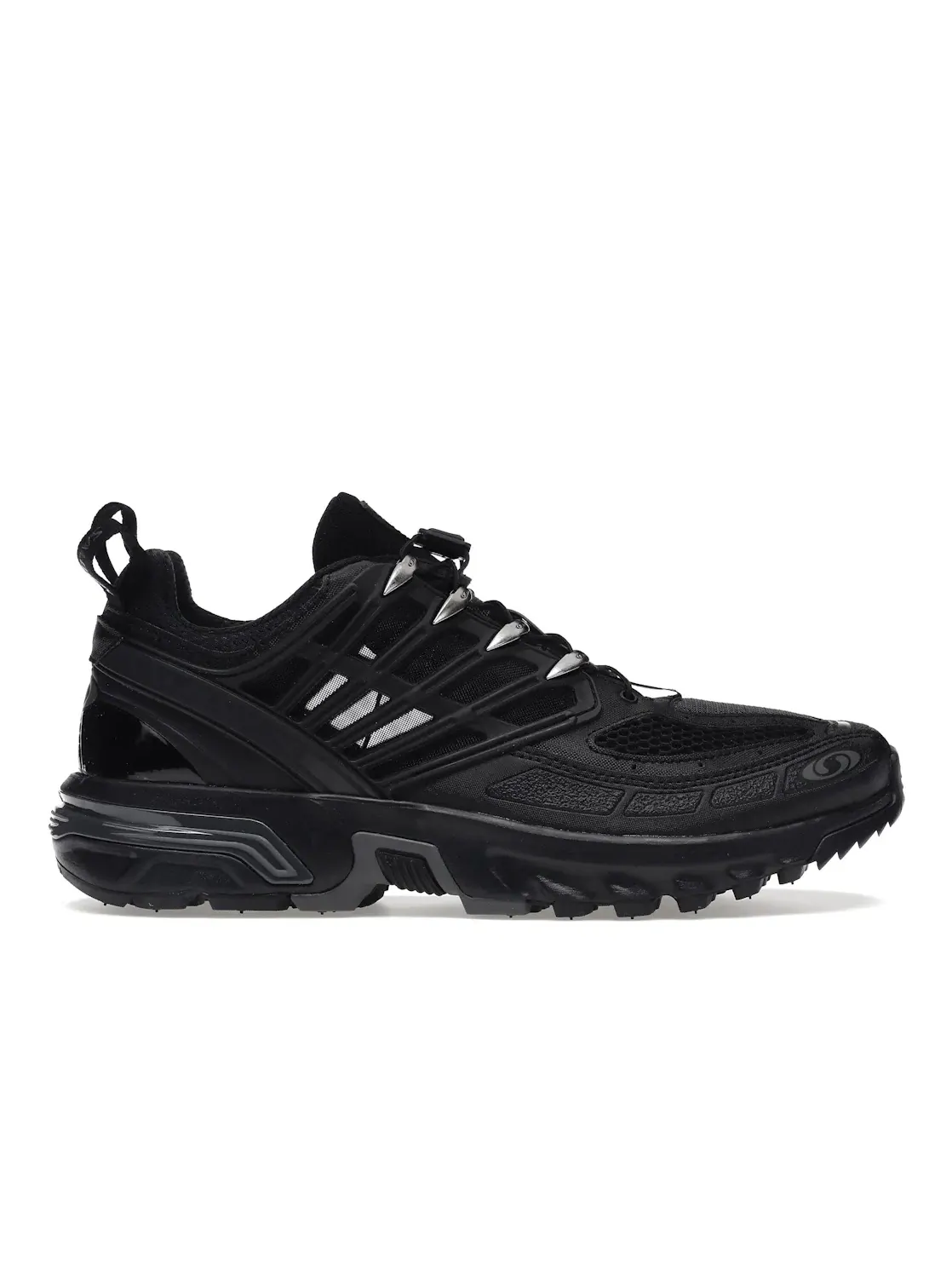 Кроссовки мужские Salomon ACS Pro, с сетчатым верхом — изображение 1 из 4, черный/черный/черный