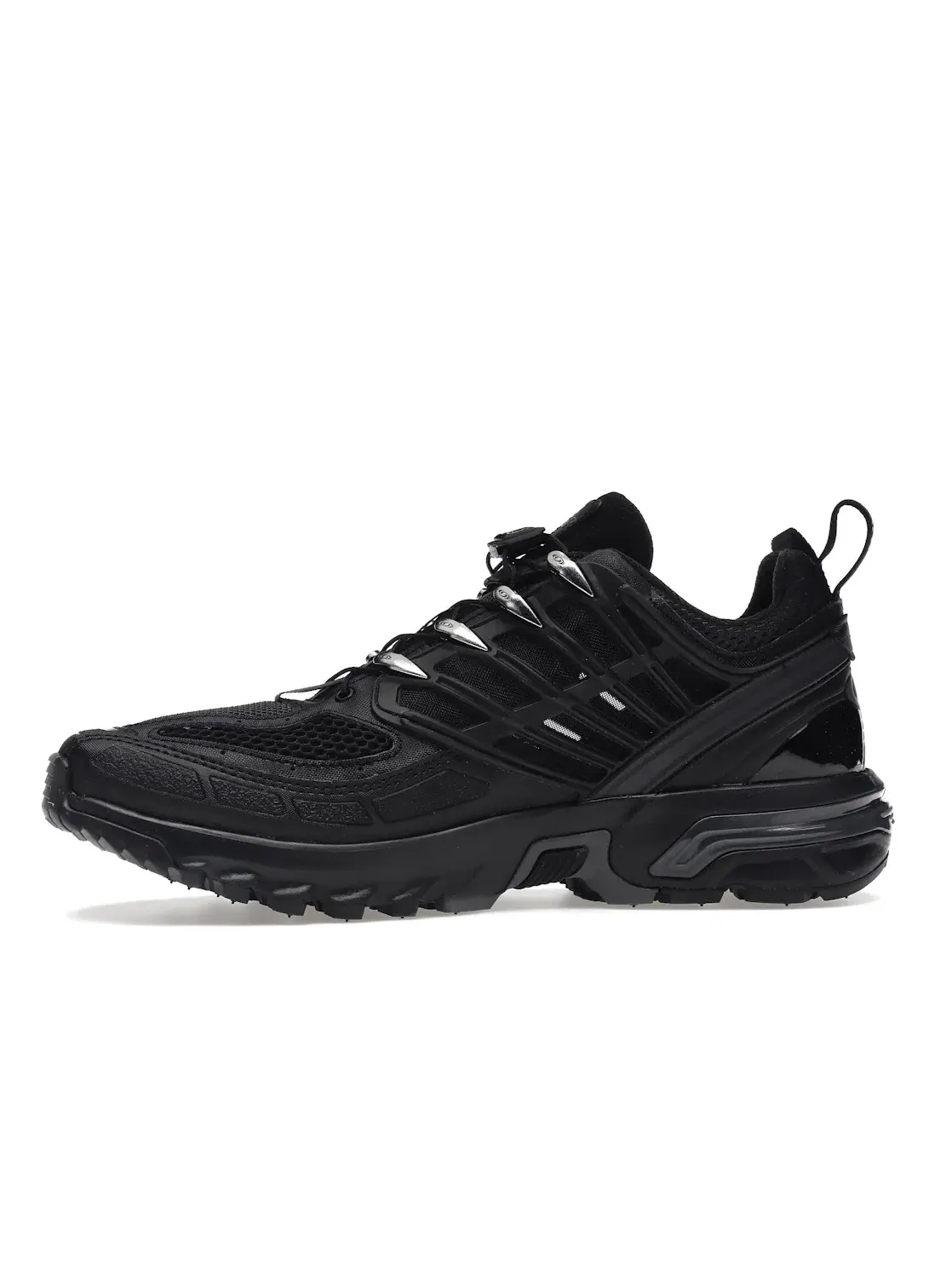 Кроссовки мужские Salomon ACS Pro, с сетчатым верхом — изображение 3 из 4, черный/черный/черный