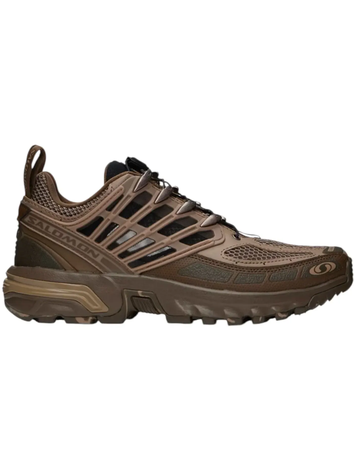 Кроссовки мужские Salomon Acs Pro, с сетчатым верхом — изображение 1 из 1, коричневый