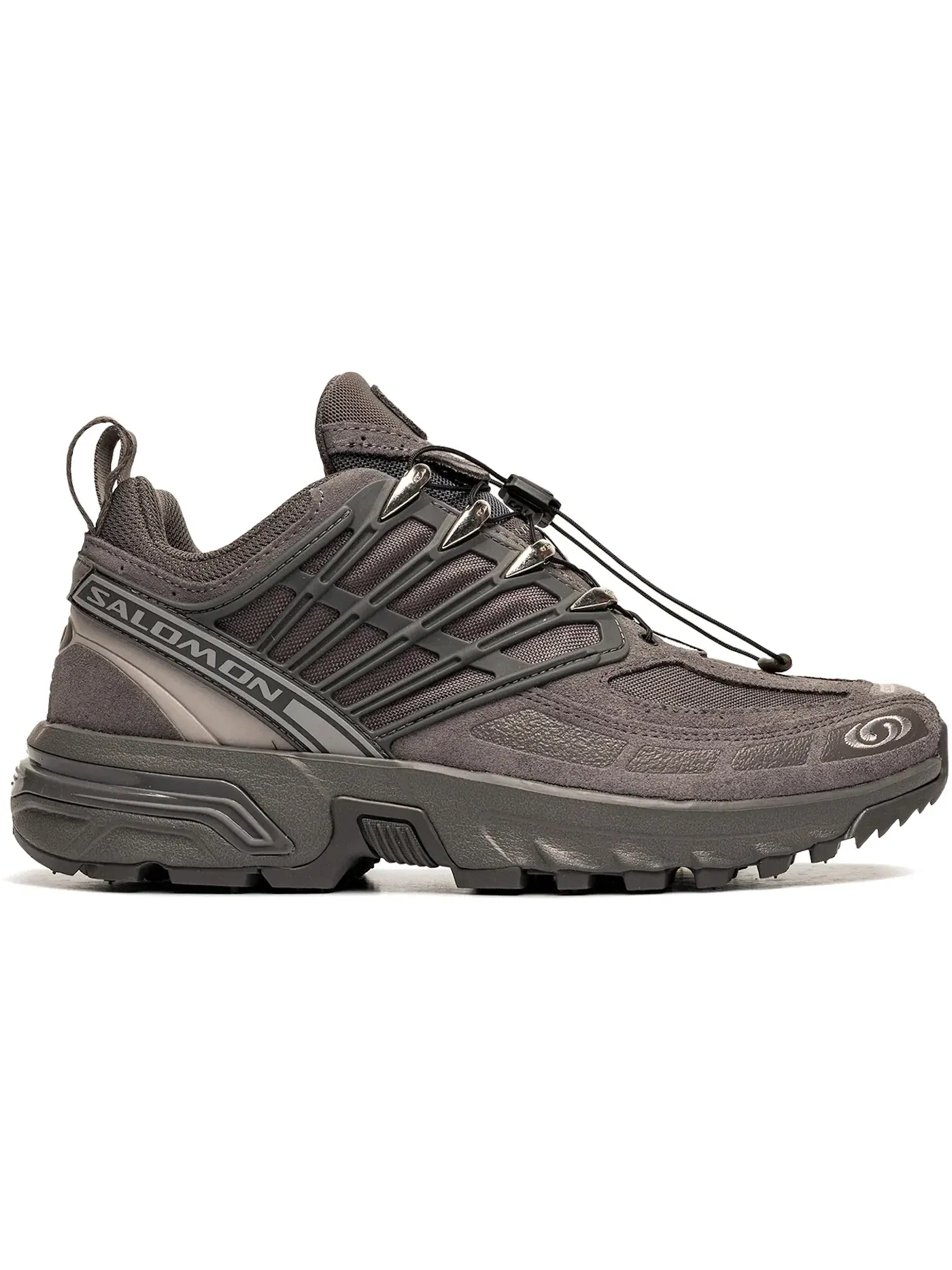 Кроссовки мужские Salomon ACS Pro Leather, кожаные, Castlerock/Castlerock/Alloy — изображение 1 из 1