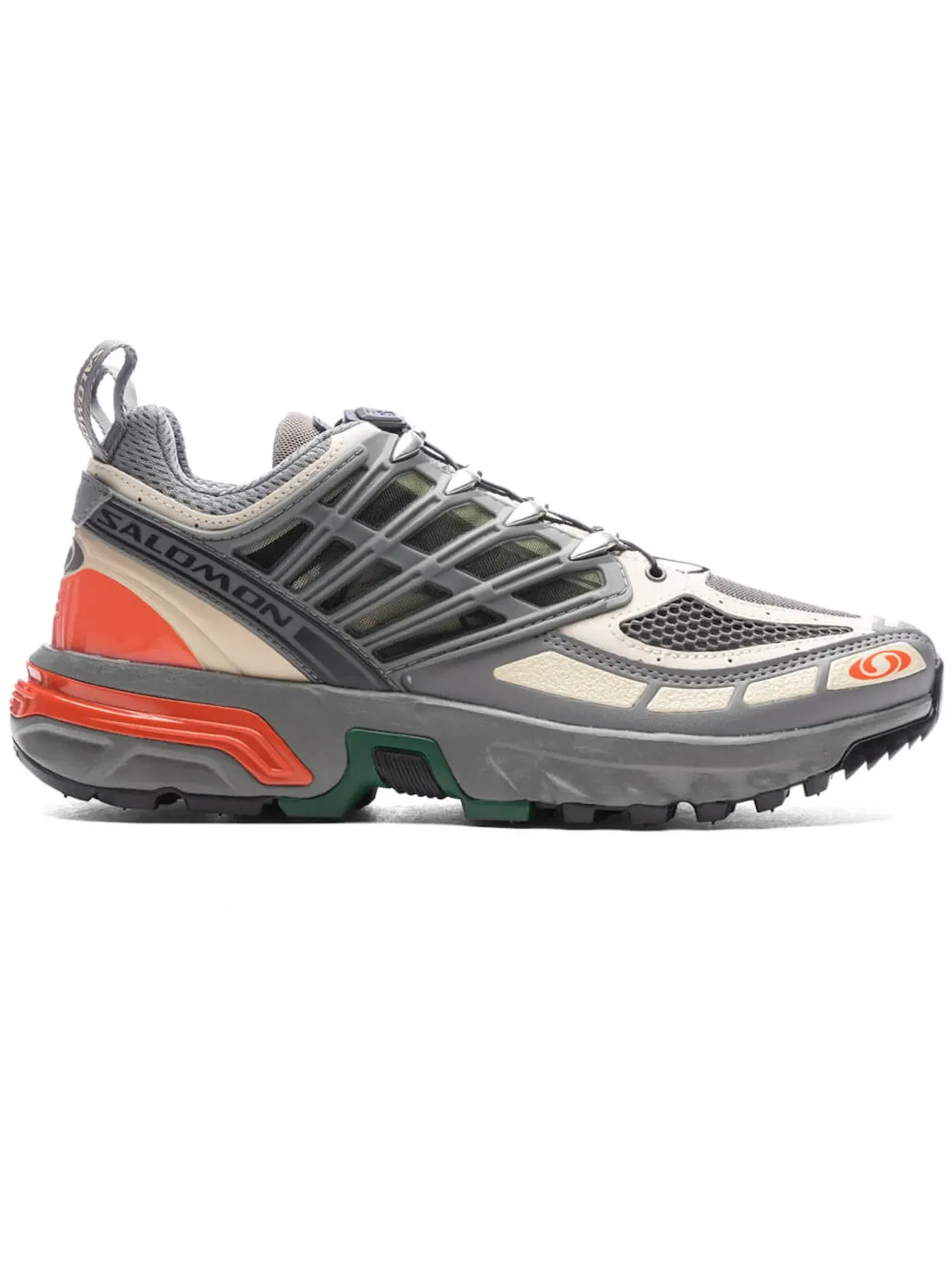 Кроссовки мужские Salomon ACS Pro lifestyle, ретро-дизайн, Pewter/Cement/Eden — изображение 1 из 1