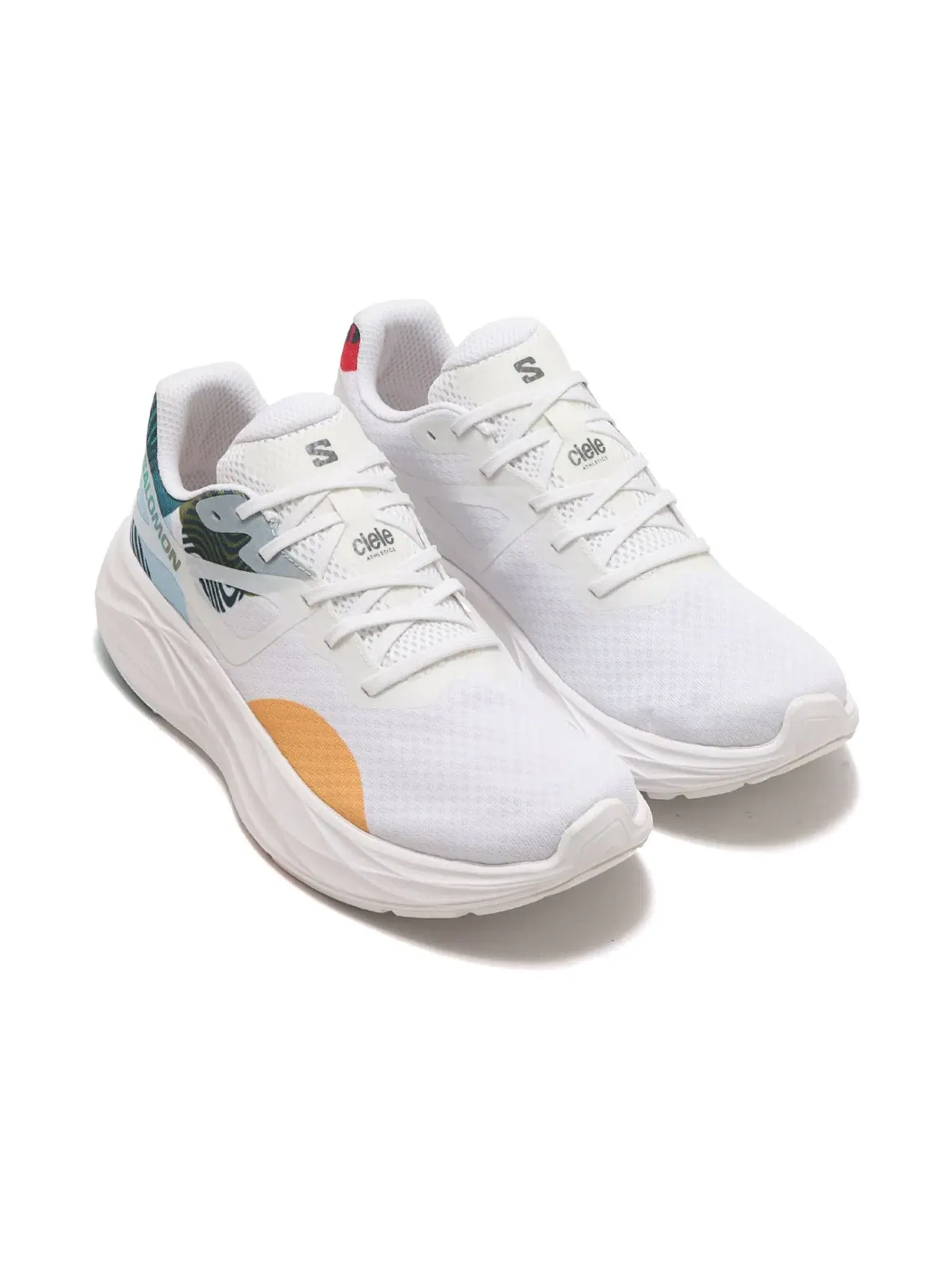 Кроссовки мужские Salomon Advanced Aero Glide, Lifestyle — изображение 2 из 2, синий оранжевый