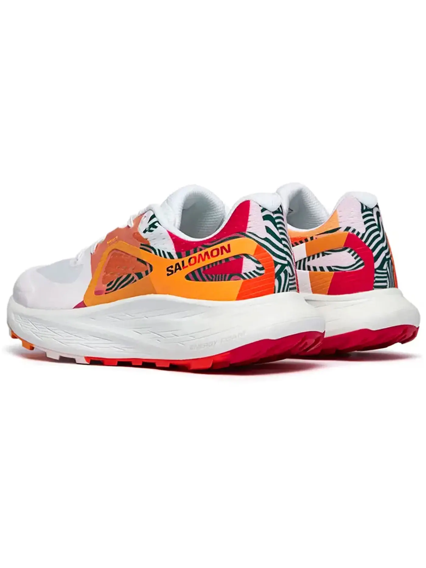 Кроссовки Salomon Lifestyle Advanced Glide Max TR — изображение 2 из 2, оранжевый/розовый