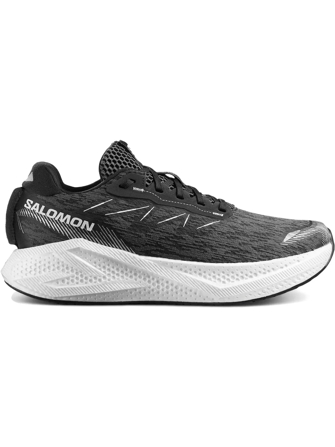 Кроссовки мужские для бега Salomon Aero Glide 4 — изображение 1 из 1, черный/белый/серебристый