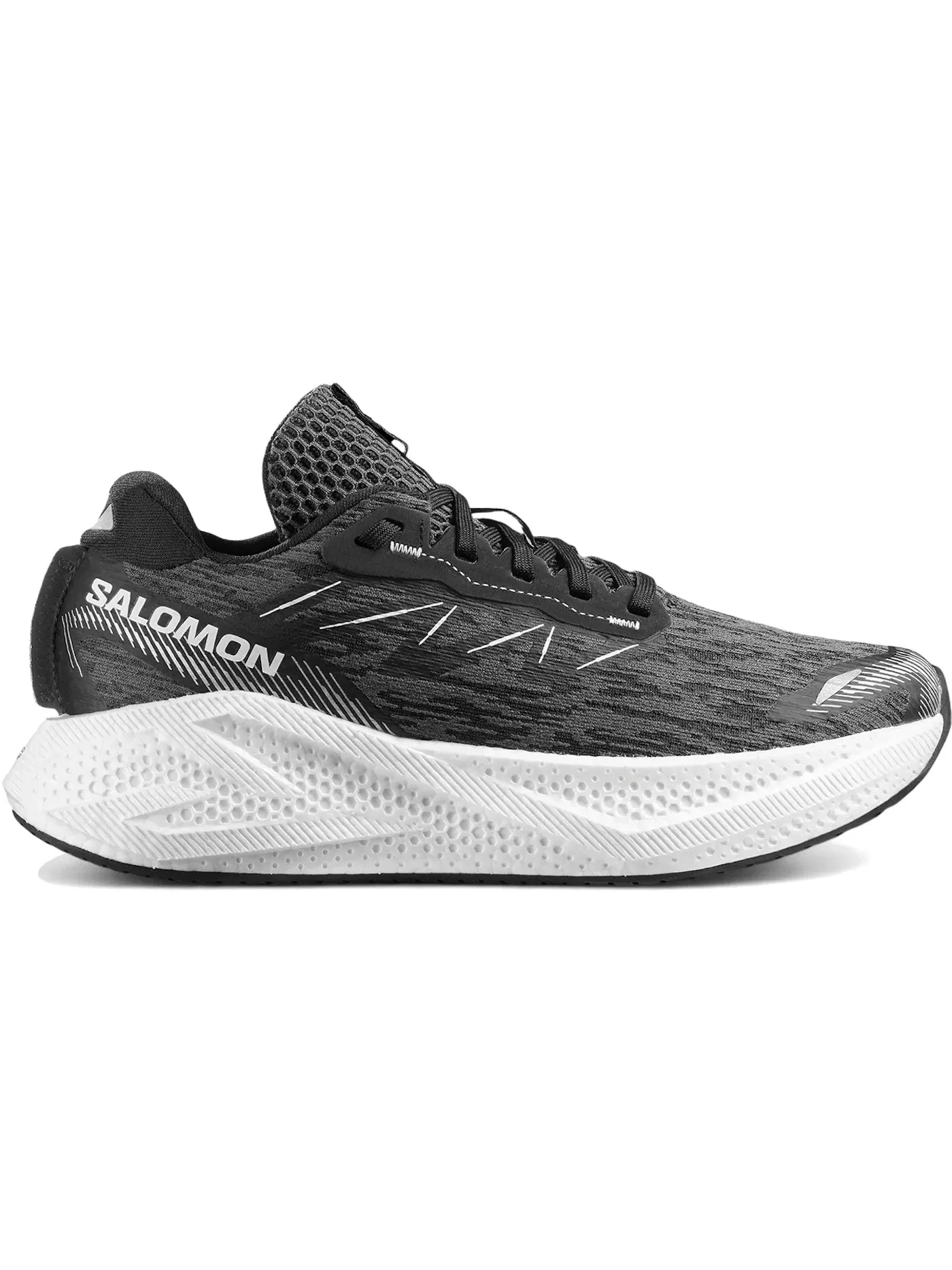 Кроссовки женские для бега Salomon Aero Glide 4 — изображение 1 из 1, черный/белый/серебристый