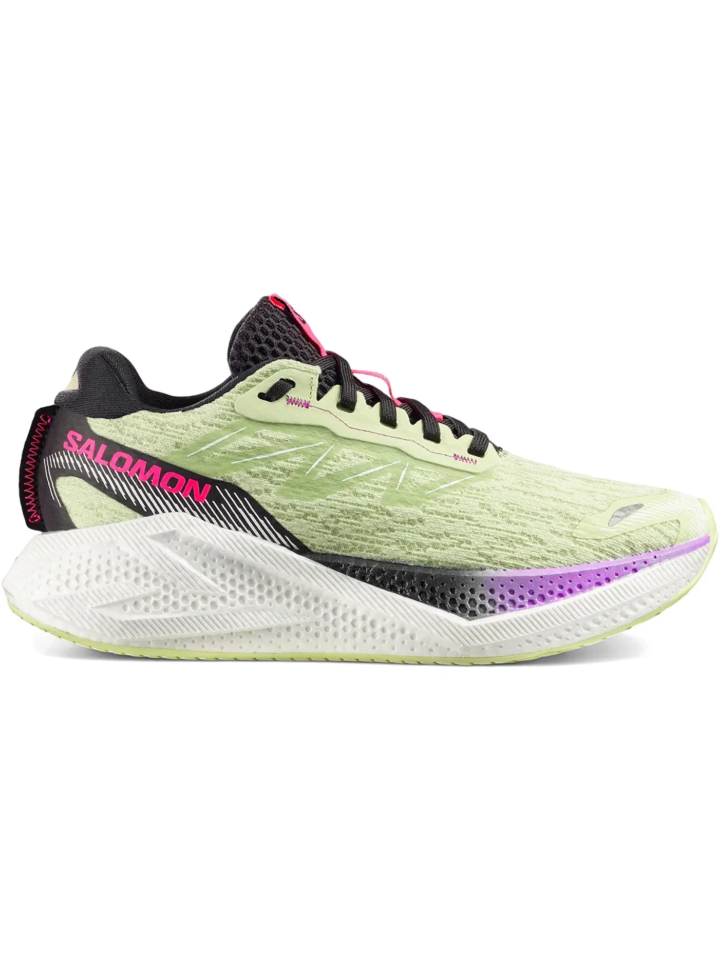 Кроссовки женские Salomon Aero Glide 4, для бега — изображение 1 из 1, белый/черный