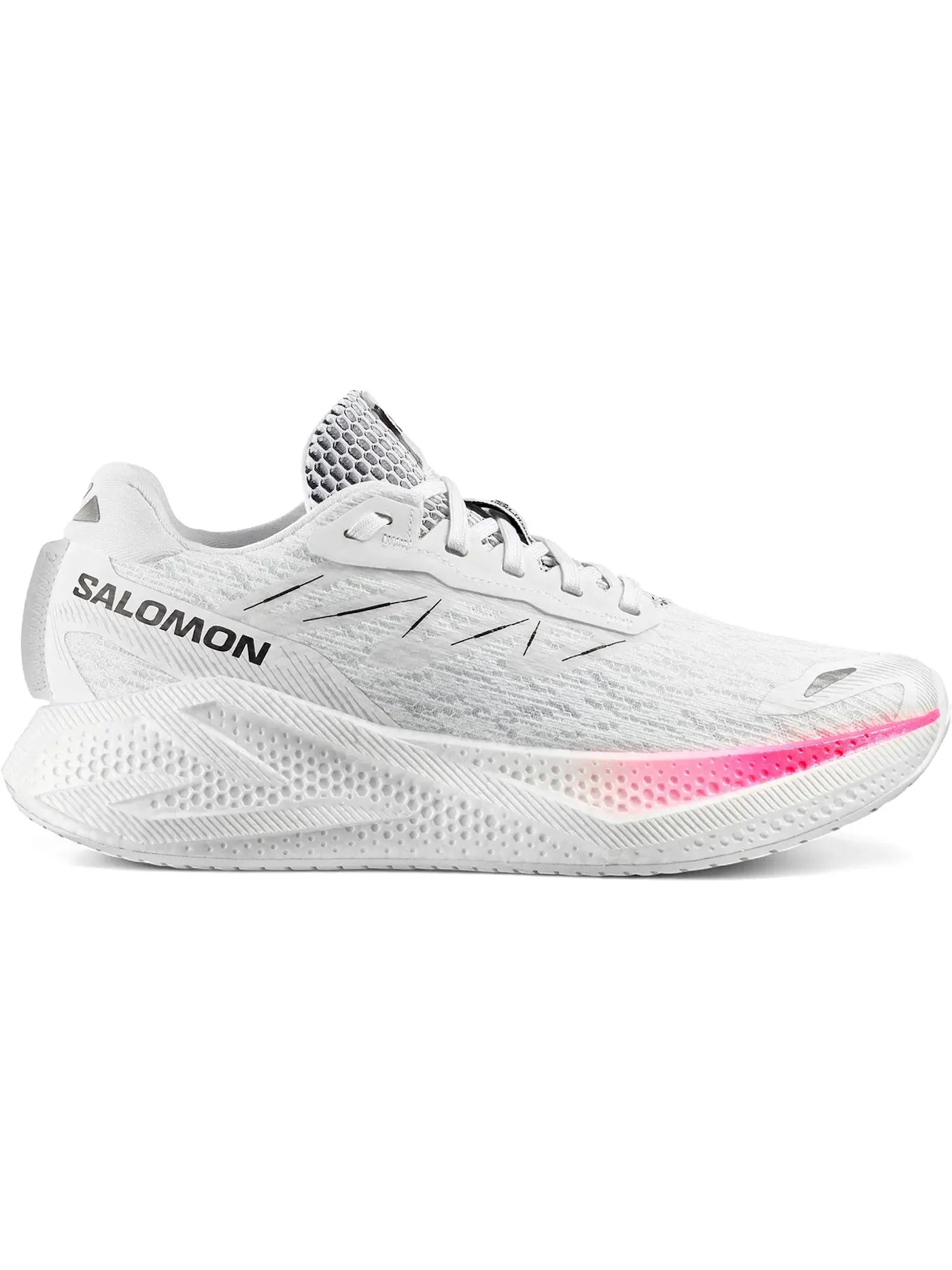 Кроссовки мужские для бега Salomon Aero Glide 4 — изображение 1 из 1, белый/белый/черный