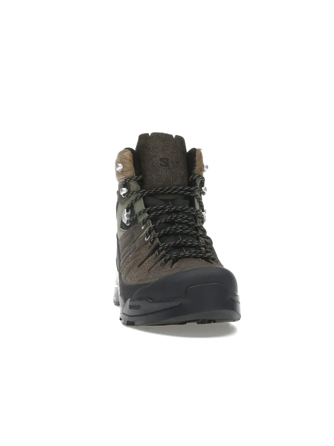 Ботинки мужские Salomon X-ALP Mid Distressed Leather GTX, водонепроницаемые, с мембраной Gore-Tex — изображение 2 из 4