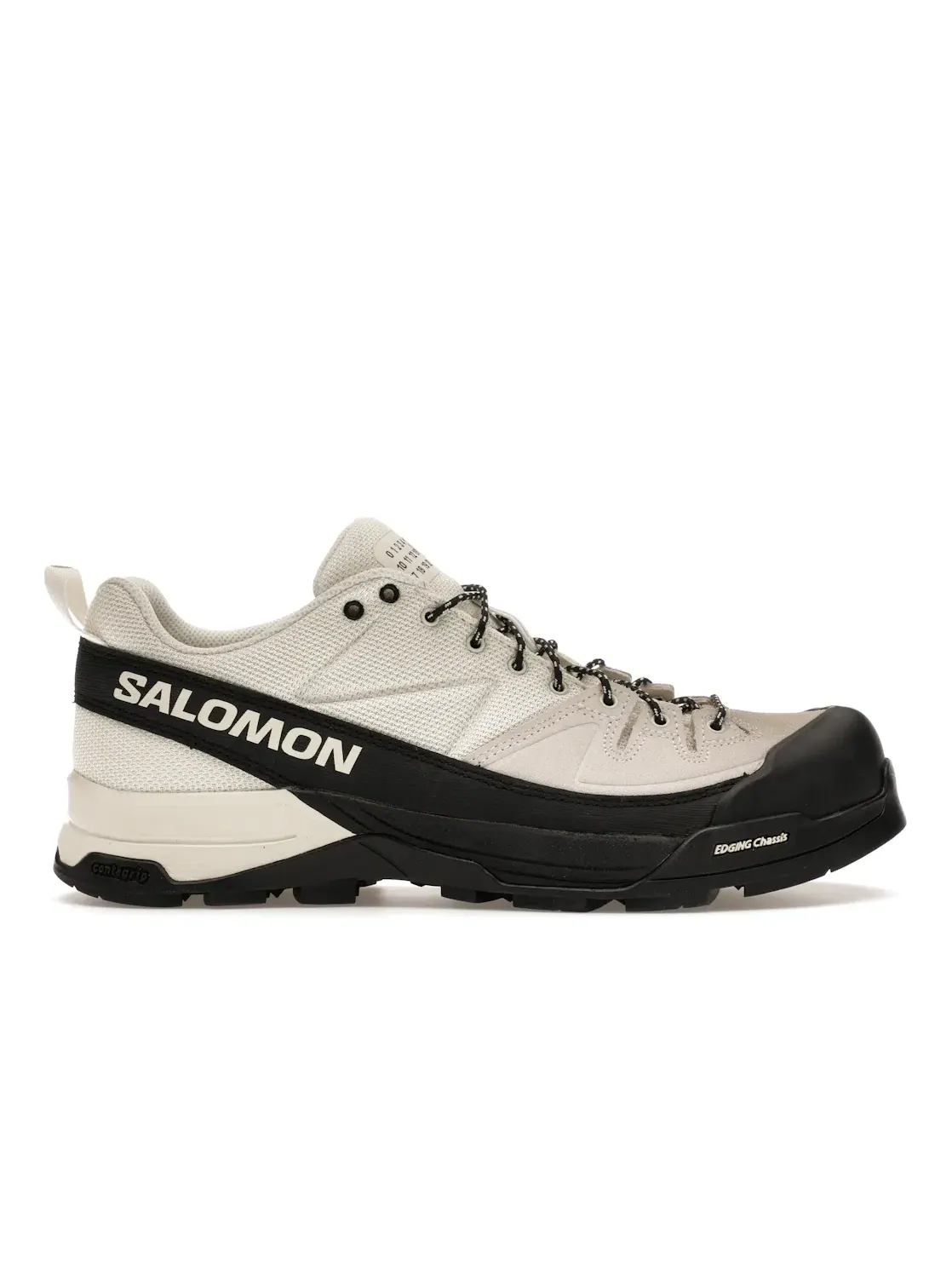 Кроссовки Salomon Lifestyle X-Alp MM6 Maison Margiela Vanilla Ice/Black/Almond Milk — изображение 1 из 4, черный