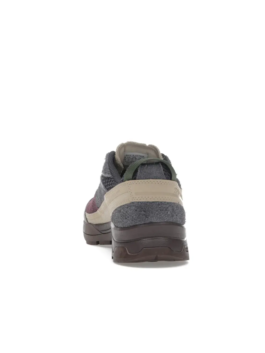 Кроссовки мужские для бега Salomon X-ALP Suede, замшевый верх, Plum Perfect Nine Iron Safari — изображение 4 из 4