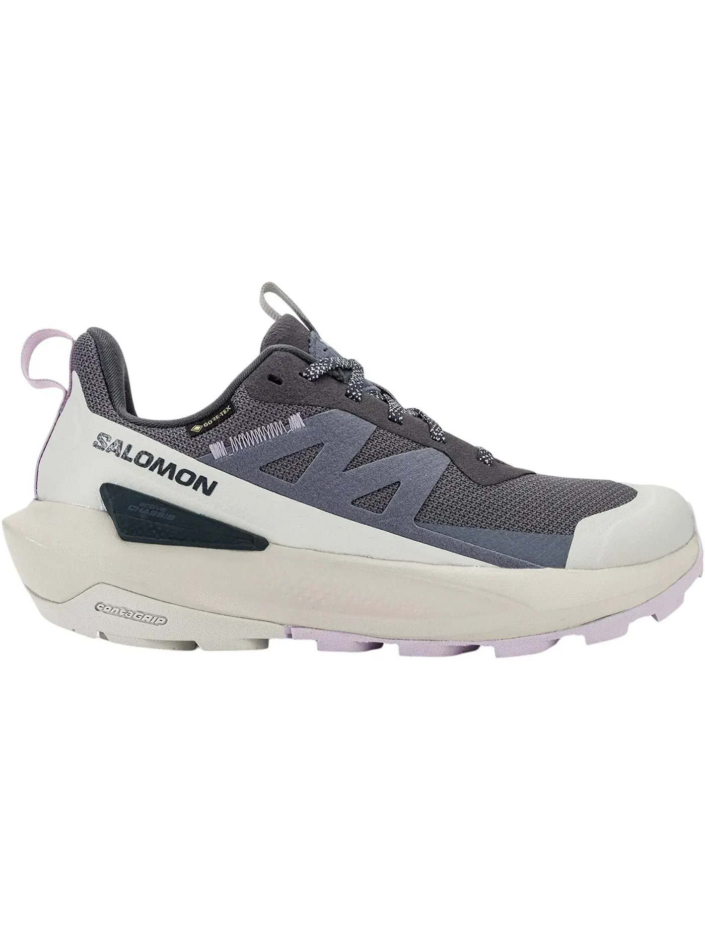Кроссовки женские для бега Salomon Elixir Activ Gore-Tex, трейловые — изображение 1 из 1, серый