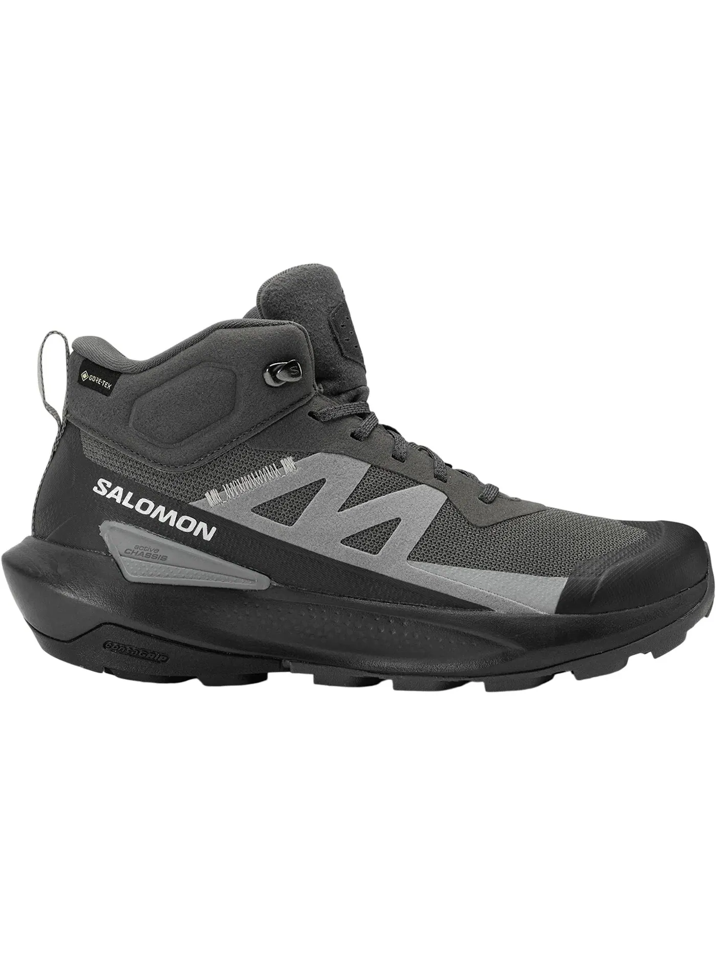 Кроссовки для бега Salomon Elixir Activ Mid Gore-Tex, водонепроницаемые, Magnat/Phantom/Sharkskin — изображение 1 из 1