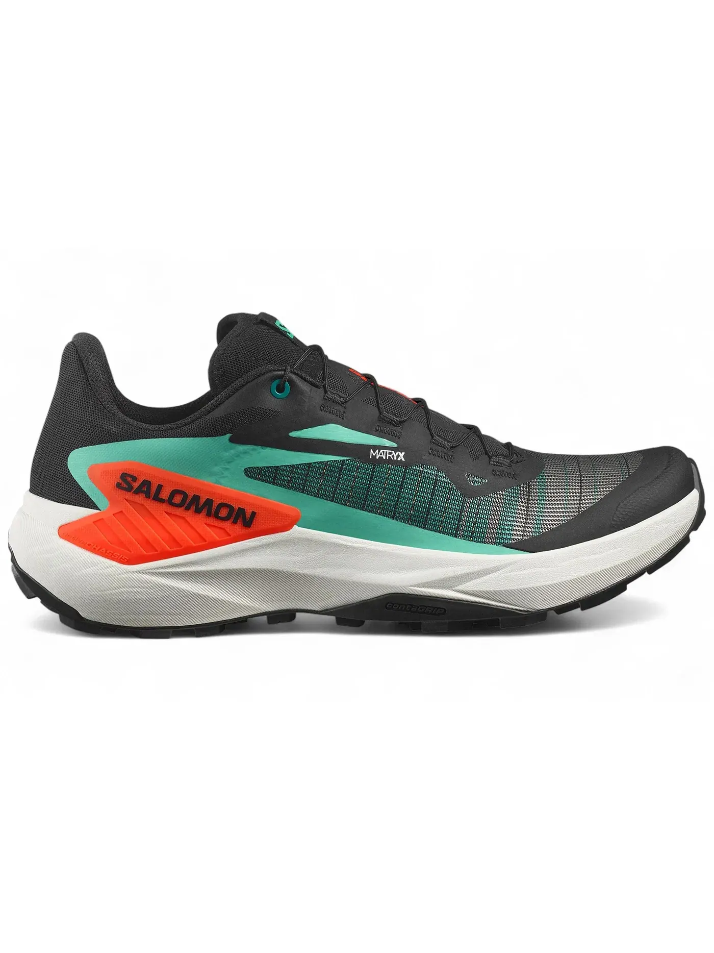 Кроссовки мужские Salomon Genesis, сетчатый верх — изображение 1 из 1, черный/зеленый