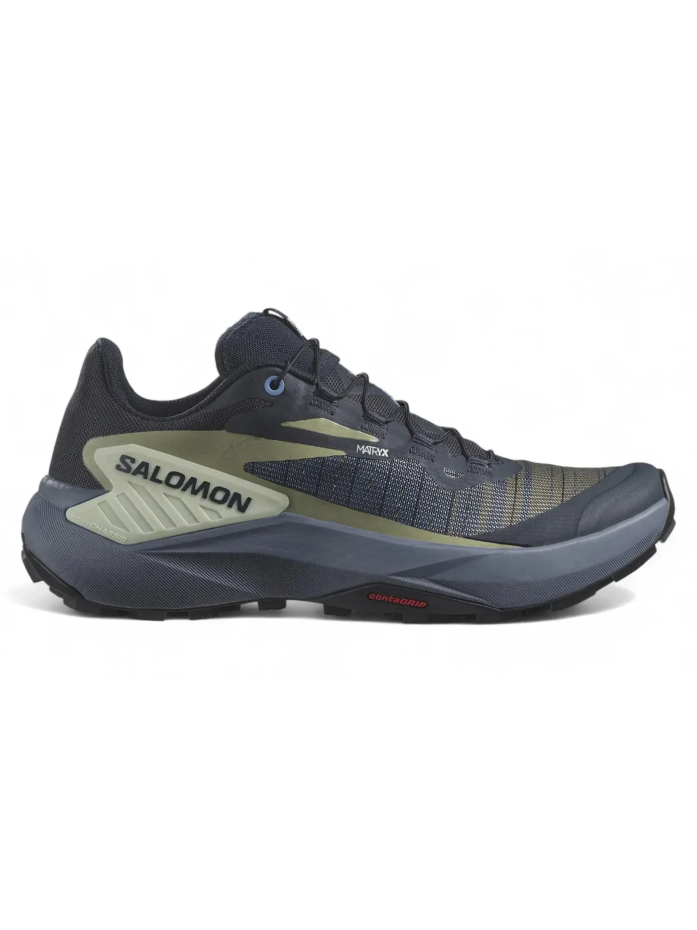 Кроссовки женские для бега Salomon Genesis, для трейлраннинга, Carbon/Grisaille/Aloe Wash — изображение 1 из 1
