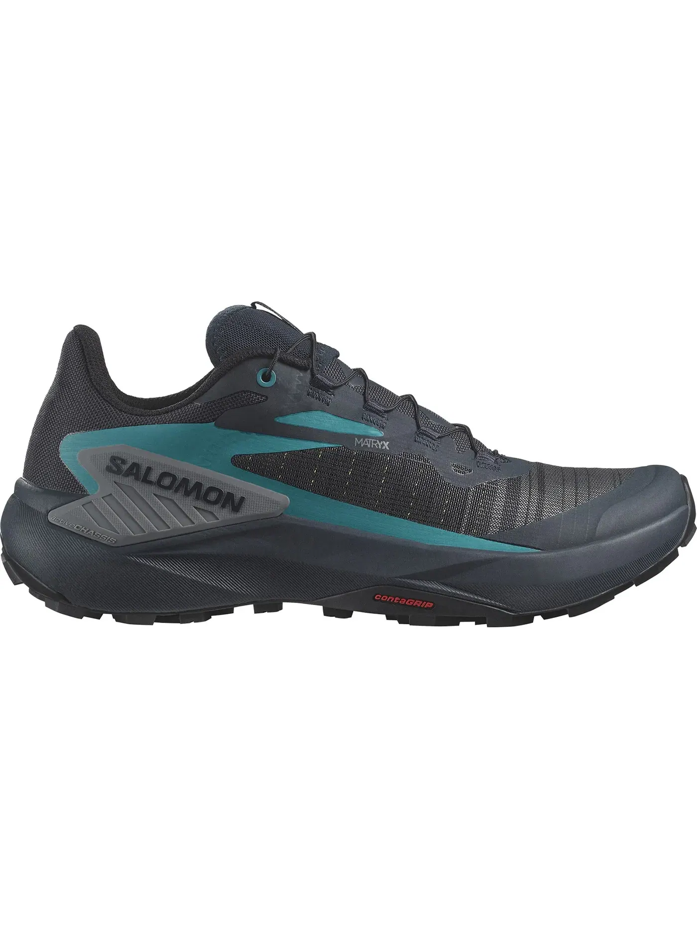 Мужские кроссовки для бега Salomon Genesis, Carbon/Tahitian Tide/Quiet Shade — изображение 1 из 1