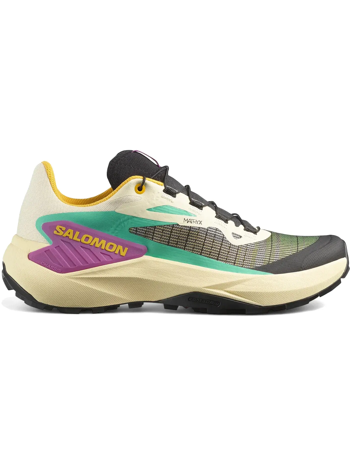 Кроссовки для бега Salomon Genesis — изображение 1 из 1, прозрачный желтый/черный