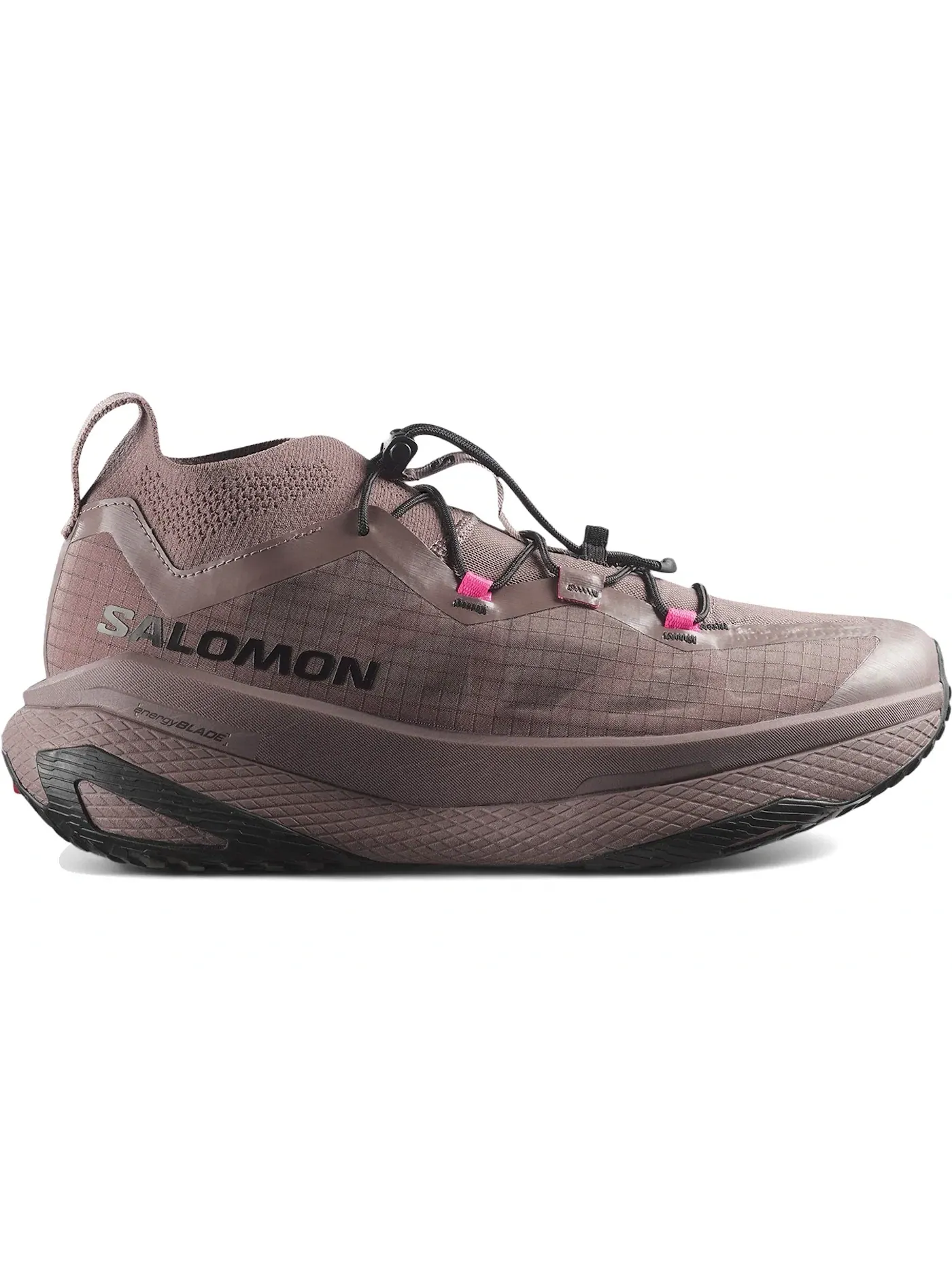 Кроссовки мужские Salomon GRVL Concept для бега — изображение 1 из 1, черный/розовый