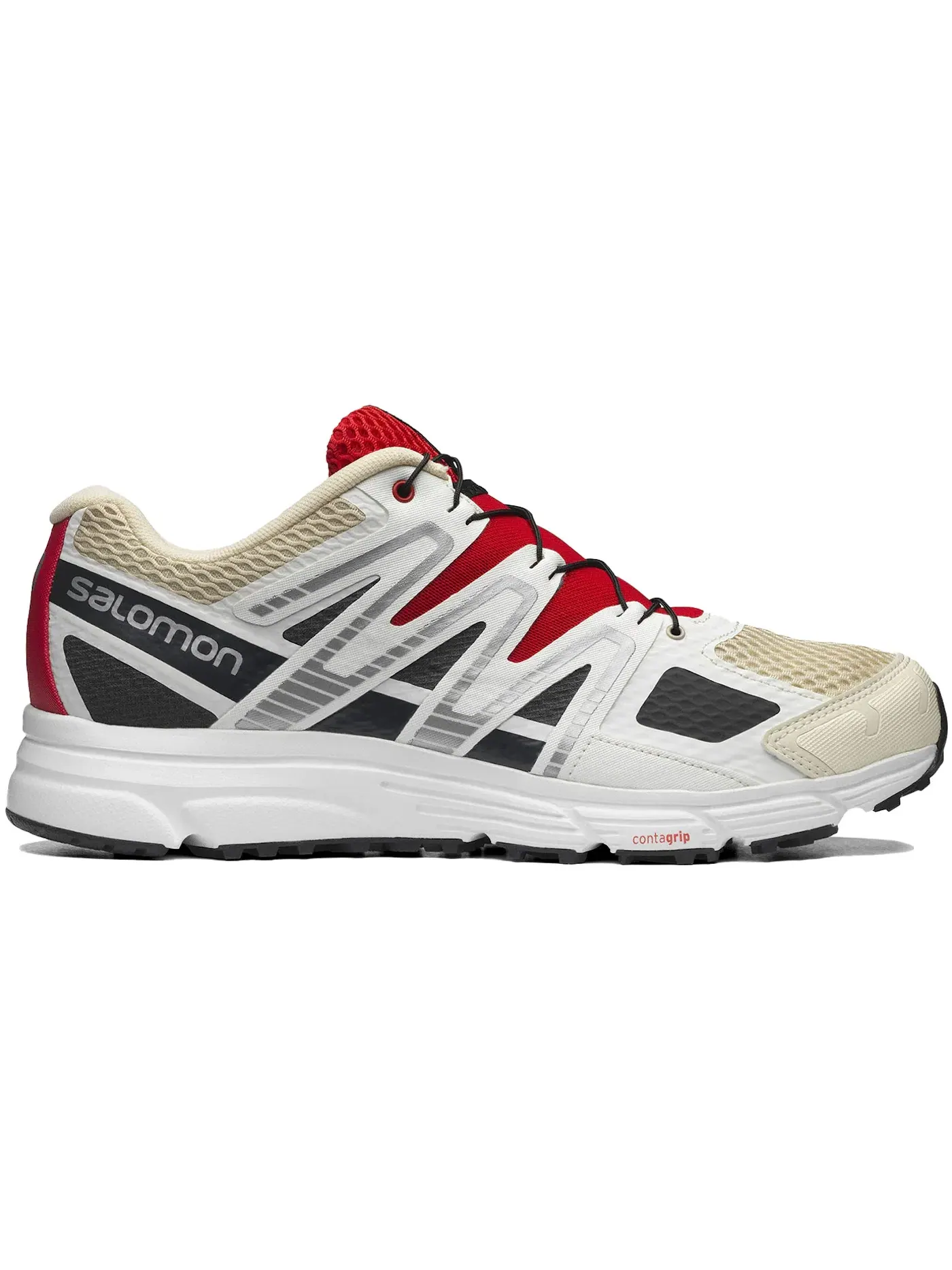 Кроссовки повседневные Salomon X-Mission 4, Vanilla Ice/Ebony/Goji Berry — изображение 1 из 1
