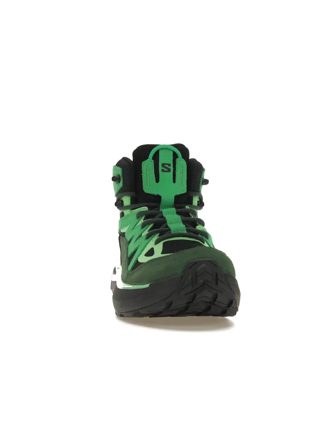 Кроссовки мужские Salomon Odyssey Elmt Mid Gore-Tex, для активного отдыха — изображение 2 из 4, яркий зеленый черный