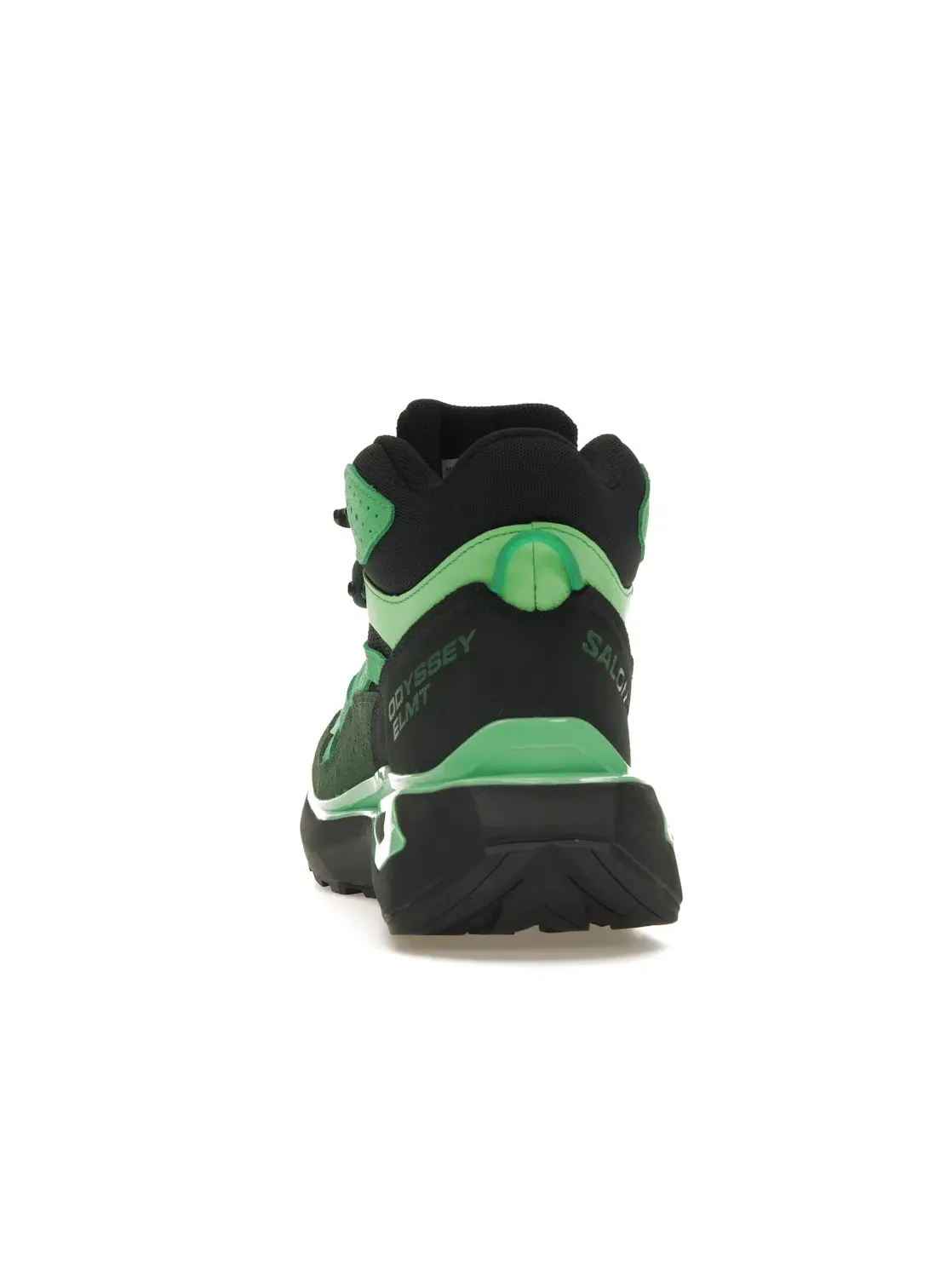 Кроссовки мужские Salomon Odyssey Elmt Mid Gore-Tex, для активного отдыха — изображение 4 из 4, яркий зеленый черный