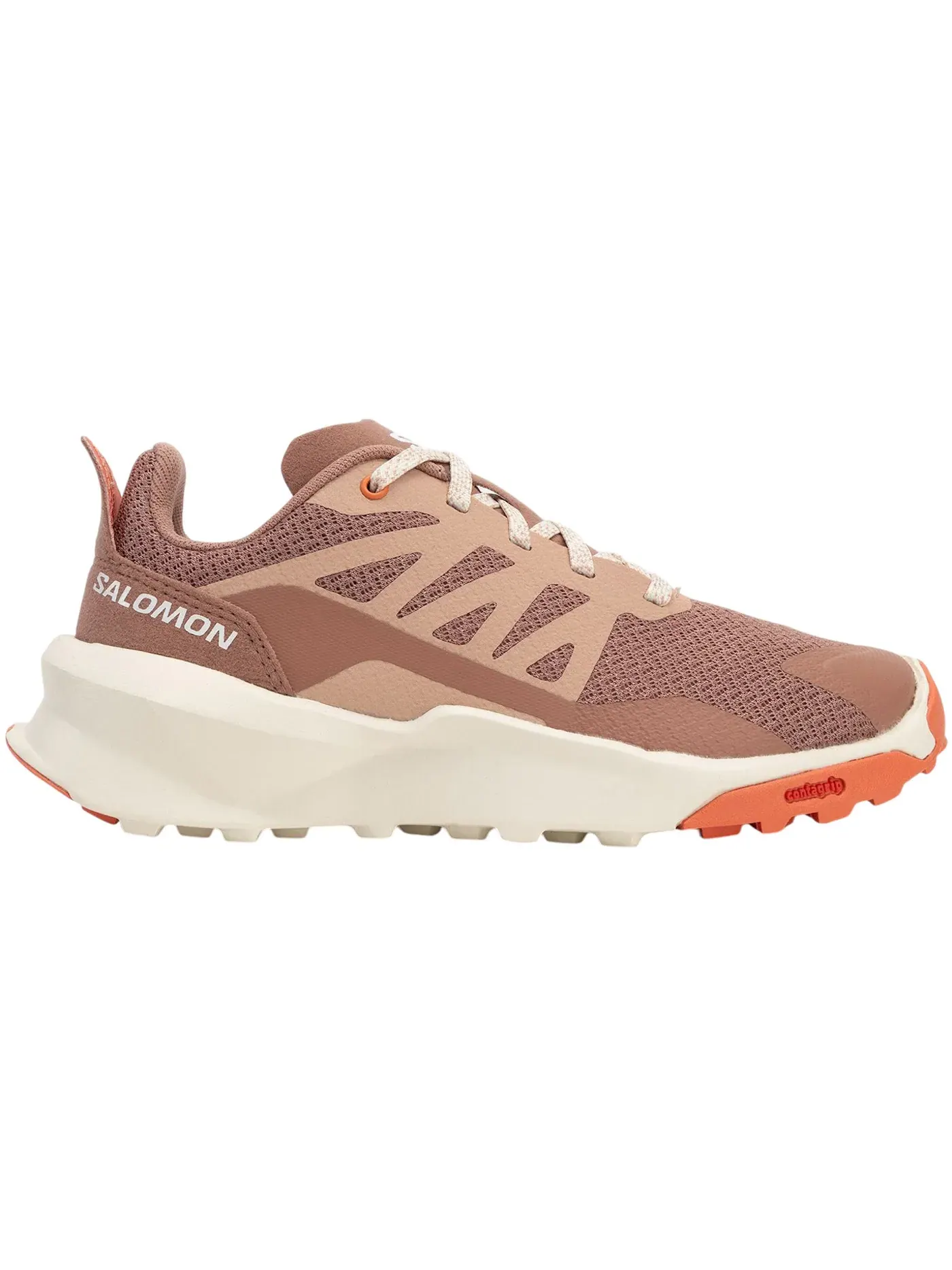 Детские кроссовки для бега Salomon Patrol, с мембраной, Burlwood/Vanilla Ice/Emberglow — изображение 1 из 1