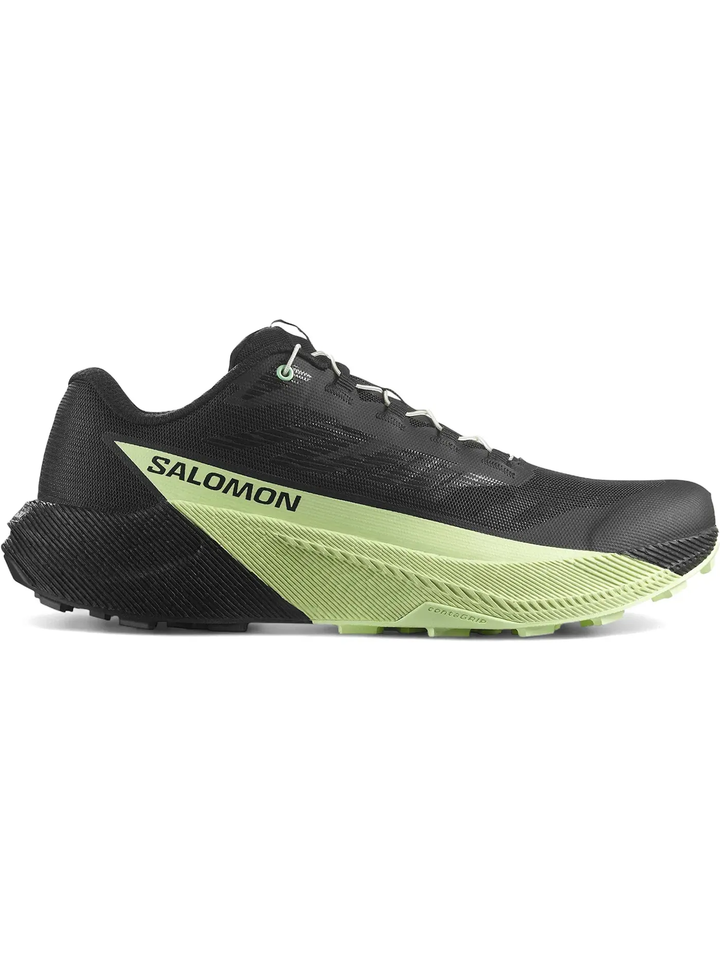 Кроссовки мужские для бега Salomon Pulsar, легкая конструкция — изображение 1 из 1, черный/черный/зеленый