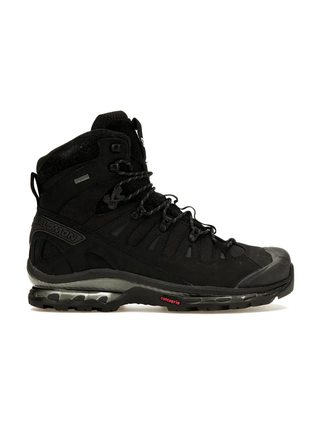 Ботинки Salomon Quest 3 4D Gore-Tex Advanced, универсальные, с мембраной Gore-Tex — изображение 1 из 4, черный//черный