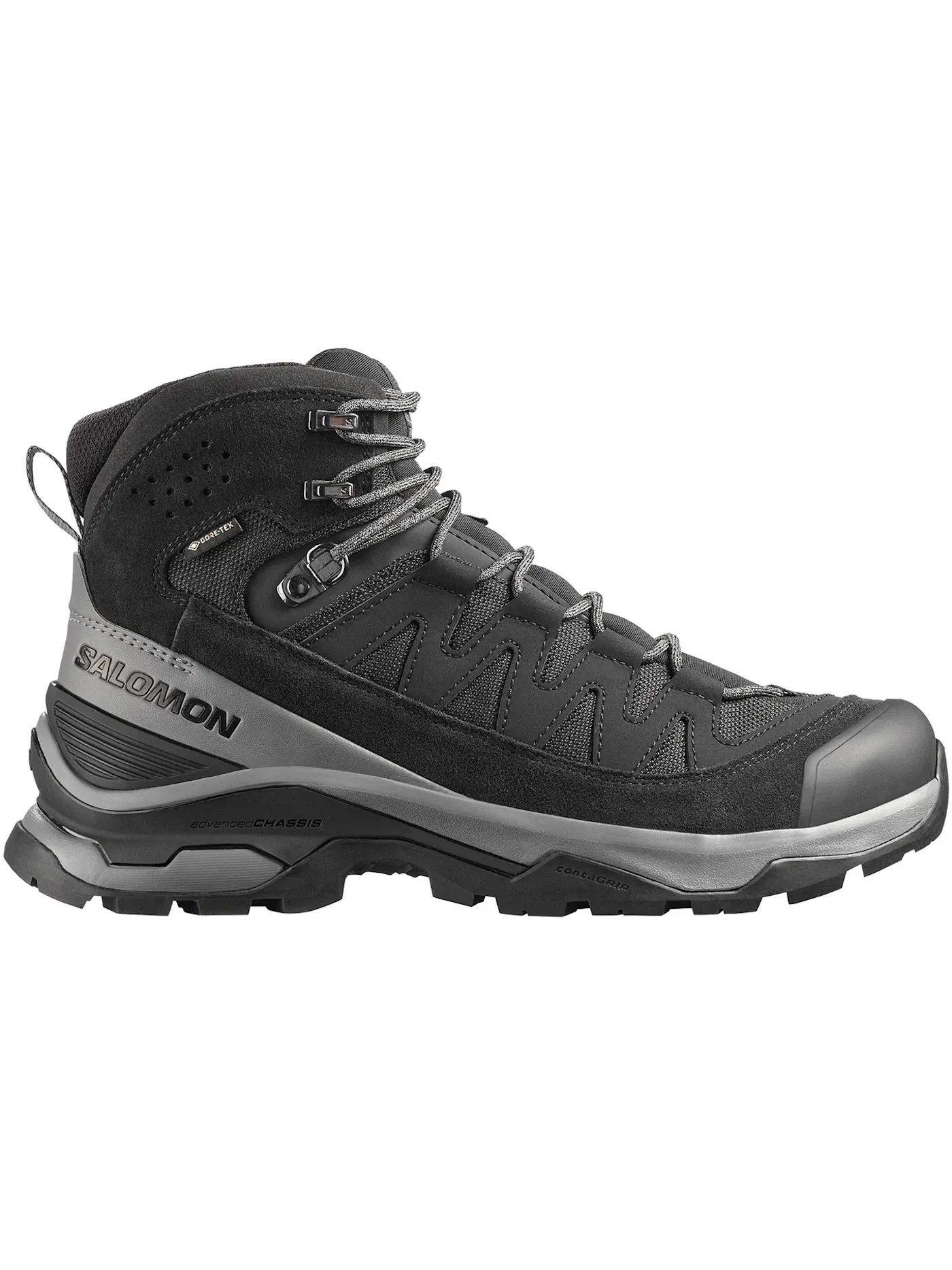 Кроссовки для бега Salomon Quest Echo Gore-Tex, водонепроницаемые — изображение 1 из 1, черный//черный