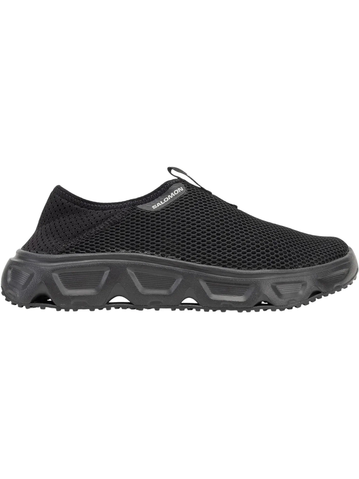 Кроссовки женские Salomon Reelax Moc 6.0, текстиль/синтетика, slip-on — изображение 1 из 1, черный/черный