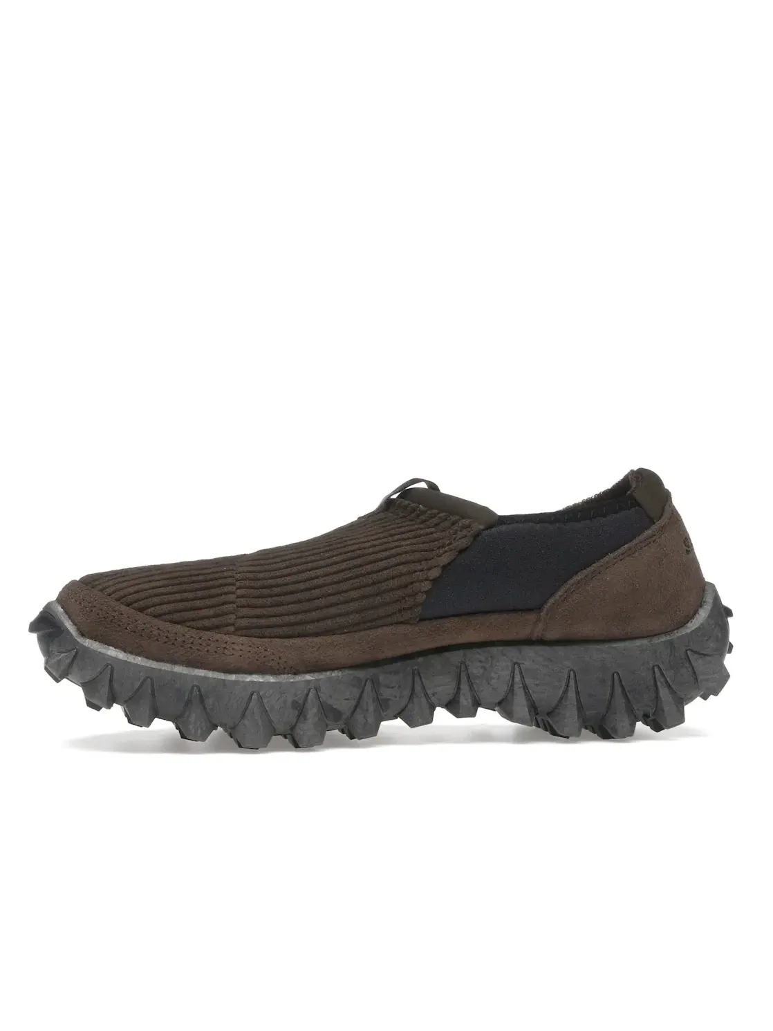 Кроссовки мужские Salomon Snowclog, текстиль с вельветом — изображение 3 из 4, черный/черный