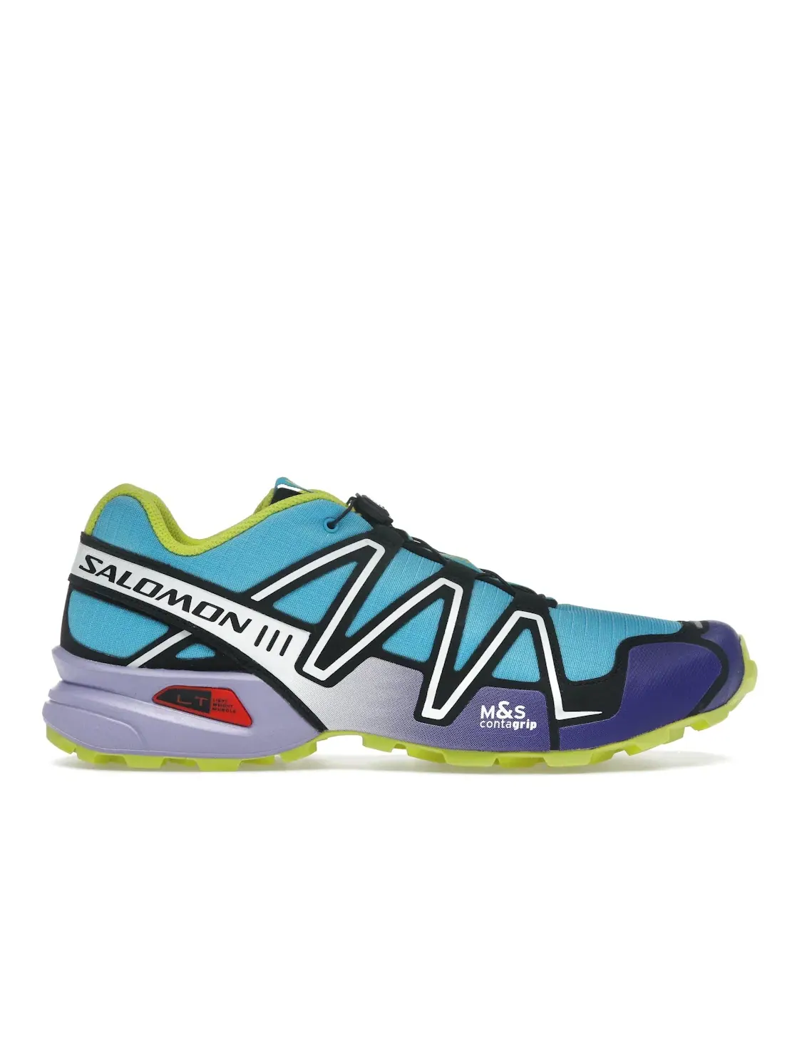 Кроссовки мужские Salomon Speedcross 3, с агрессивным протектором — изображение 1 из 4, белый