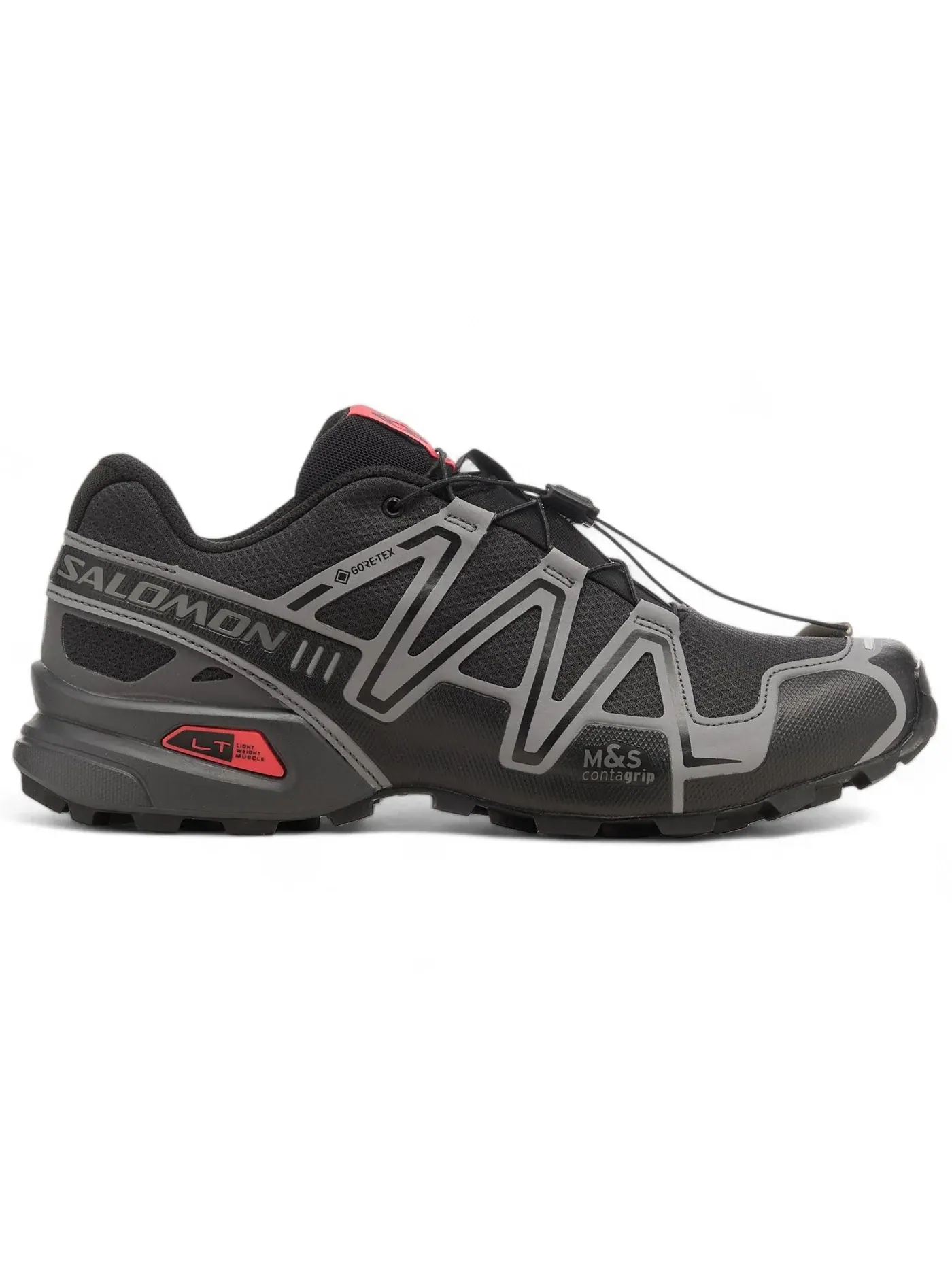Кроссовки мужские Salomon Speedcross 3 Gore-Tex для трейла, водонепроницаемые — изображение 1 из 1, черный