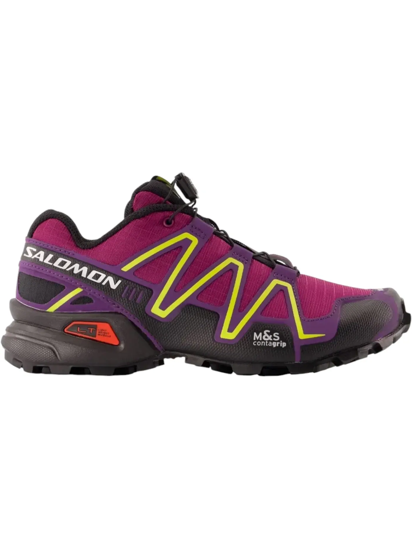 Кроссовки для трейлраннинга Salomon Speedcross 3, с агрессивным протектором Contagrip — изображение 1 из 1, черный