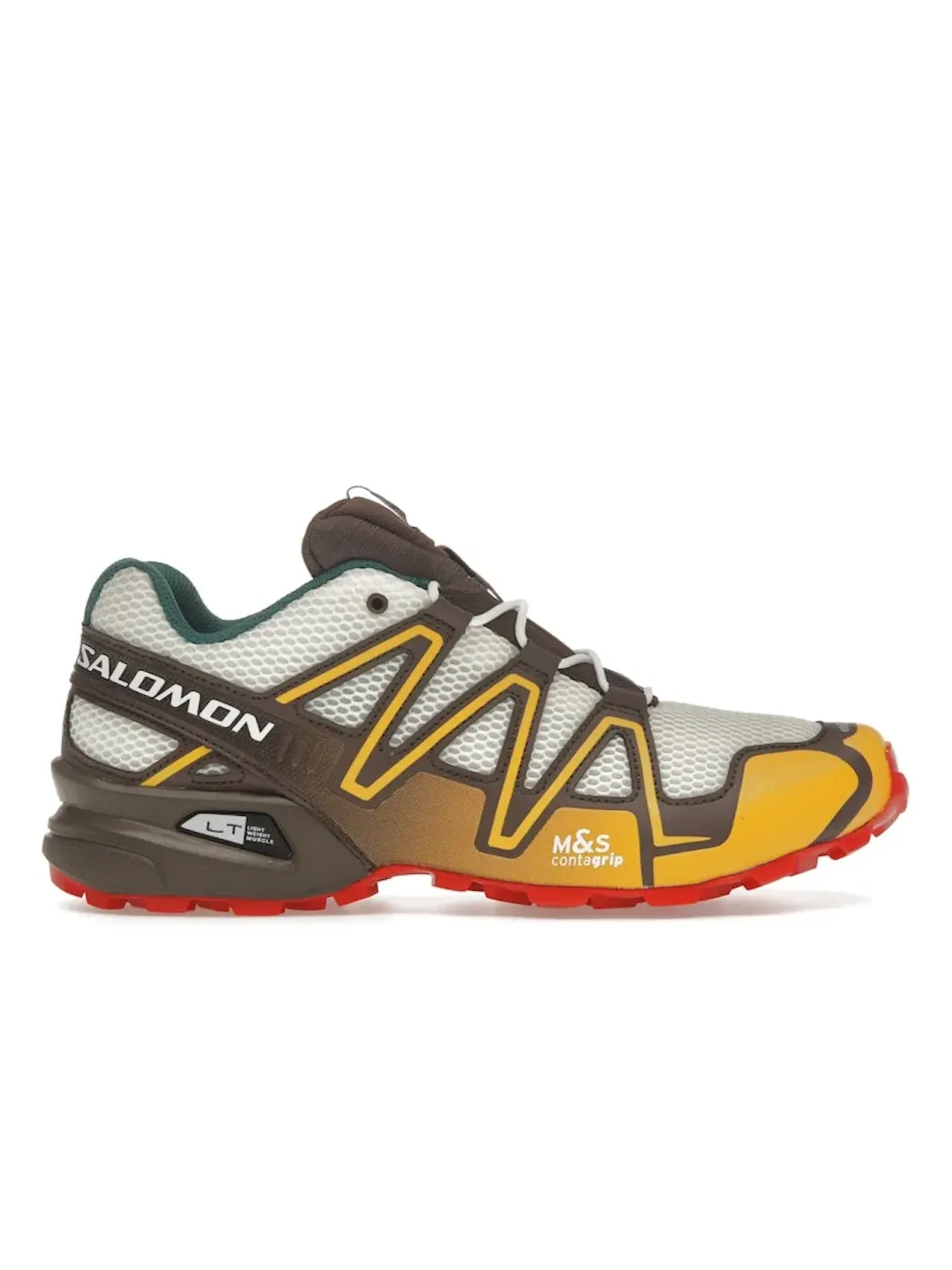 Кроссовки мужские для бега Salomon Speedcross 3, с агрессивным протектором — изображение 1 из 4, зеленый