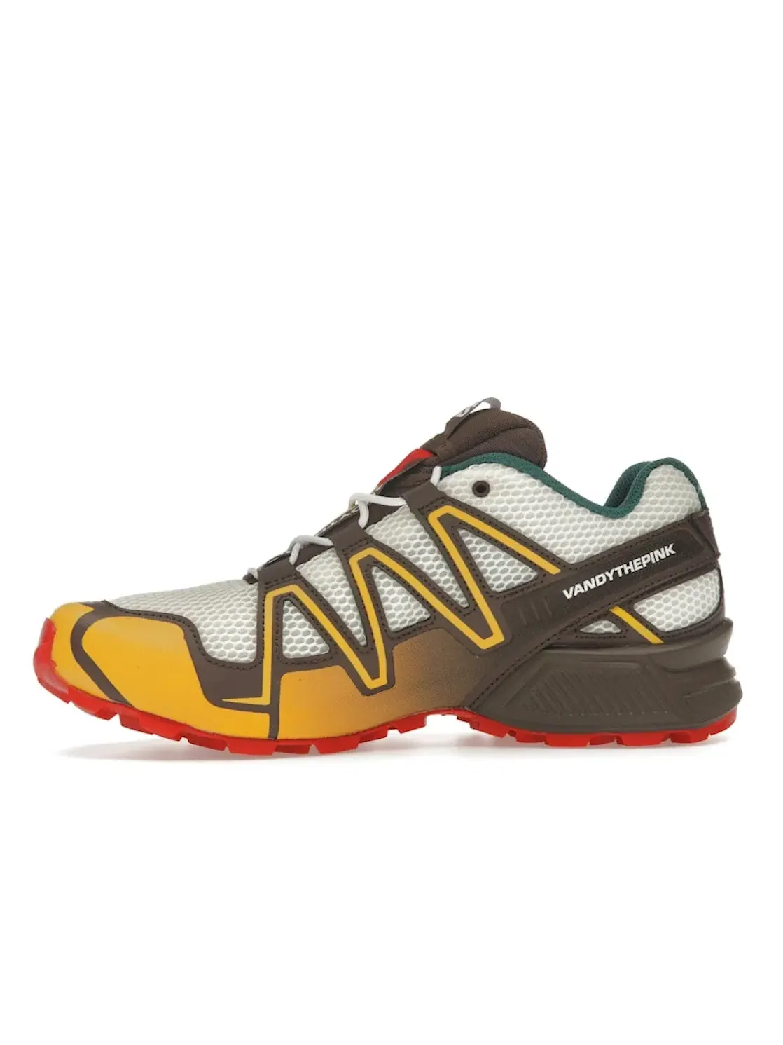 Кроссовки мужские для бега Salomon Speedcross 3, с агрессивным протектором — изображение 3 из 4, зеленый