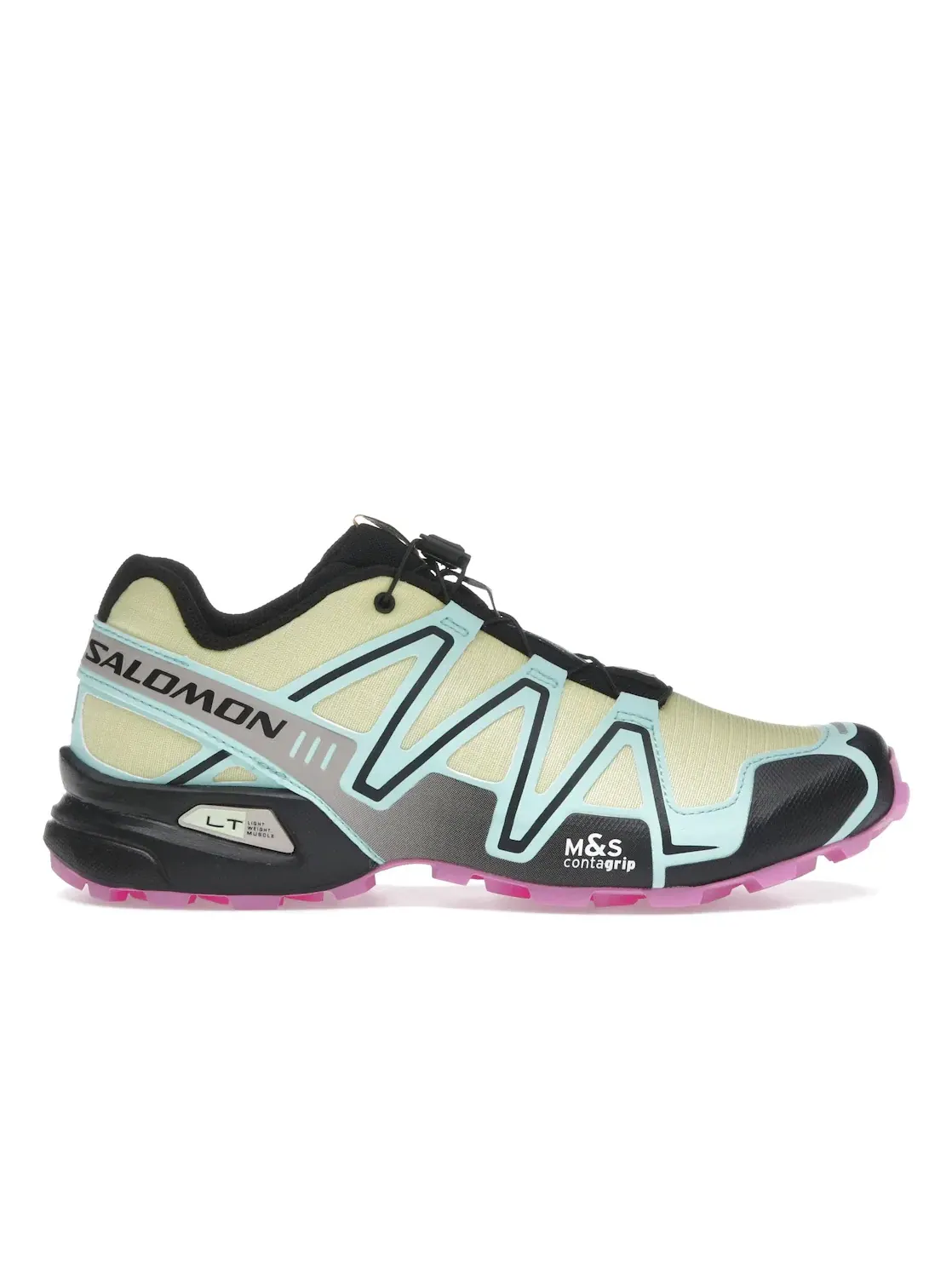 Кроссовки для бега Salomon Speedcross 3 — изображение 1 из 4, желтый голубой