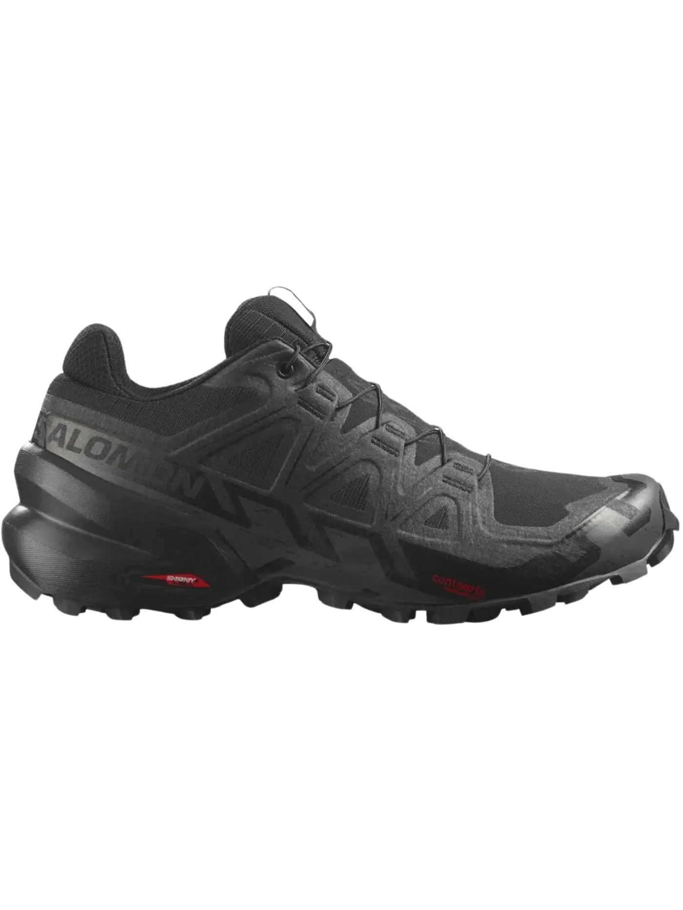 Кроссовки женские для бега Salomon Speedcross 6 — изображение 1 из 1, черный/черный