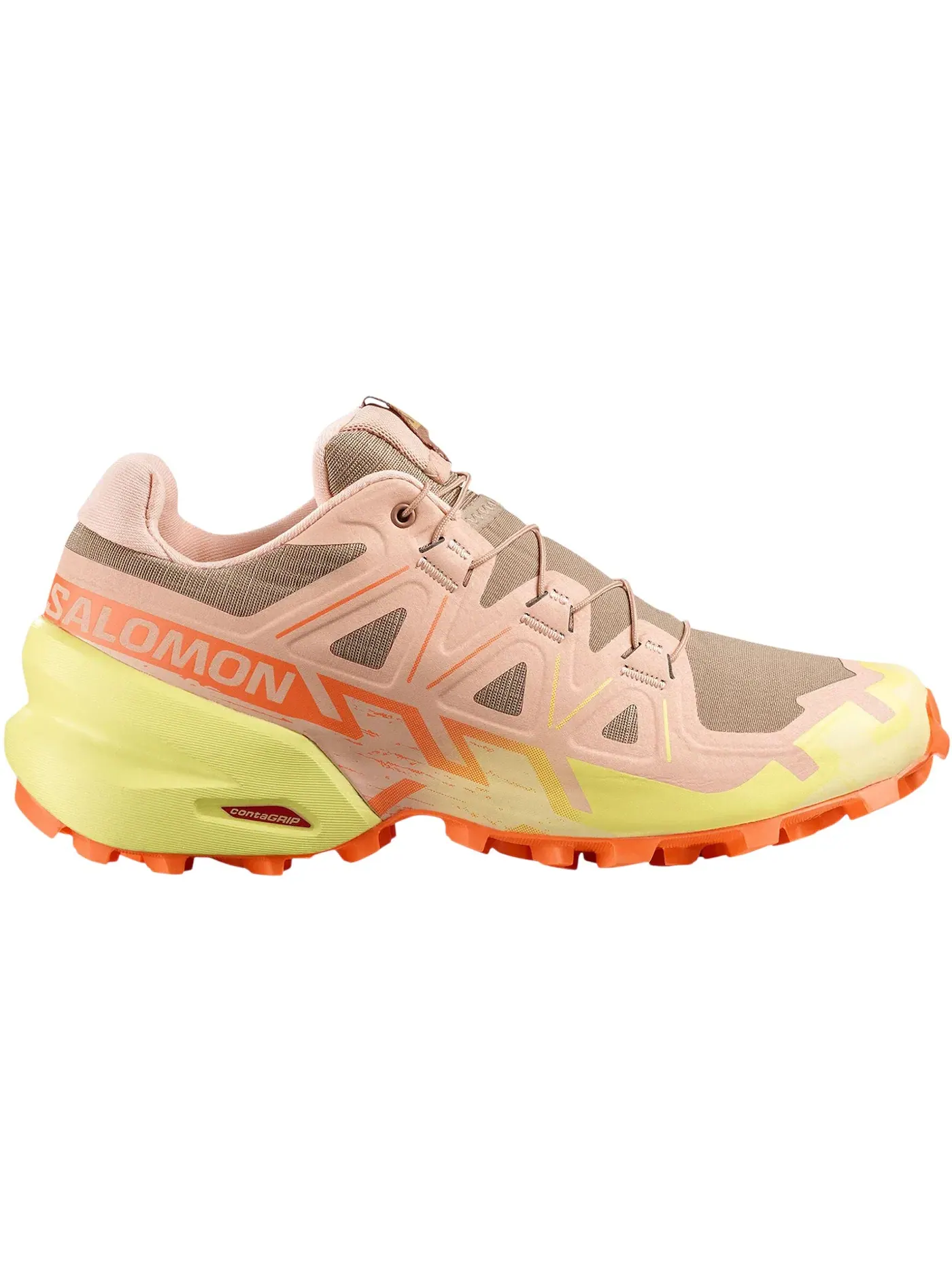 Кроссовки женские трейловые Salomon Speedcross 6 — изображение 1 из 1, кремовый