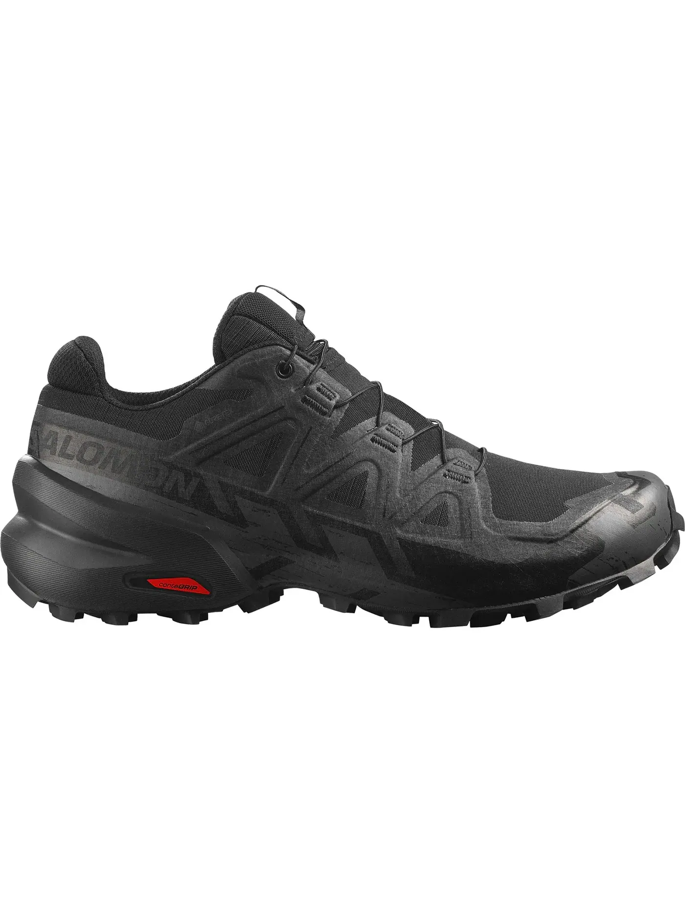 Кроссовки для бега Salomon Speedcross 6 Gore-Tex, водонепроницаемые — изображение 1 из 1, черный