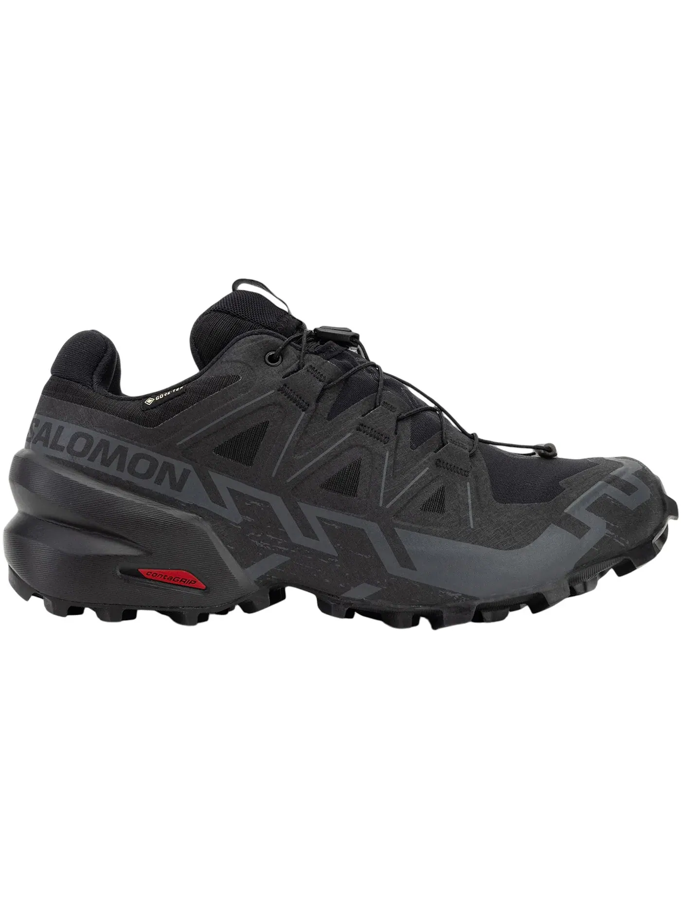 Кроссовки женские для бега Salomon Speedcross 6 Gore-Tex, водонепроницаемые — изображение 1 из 1, черный