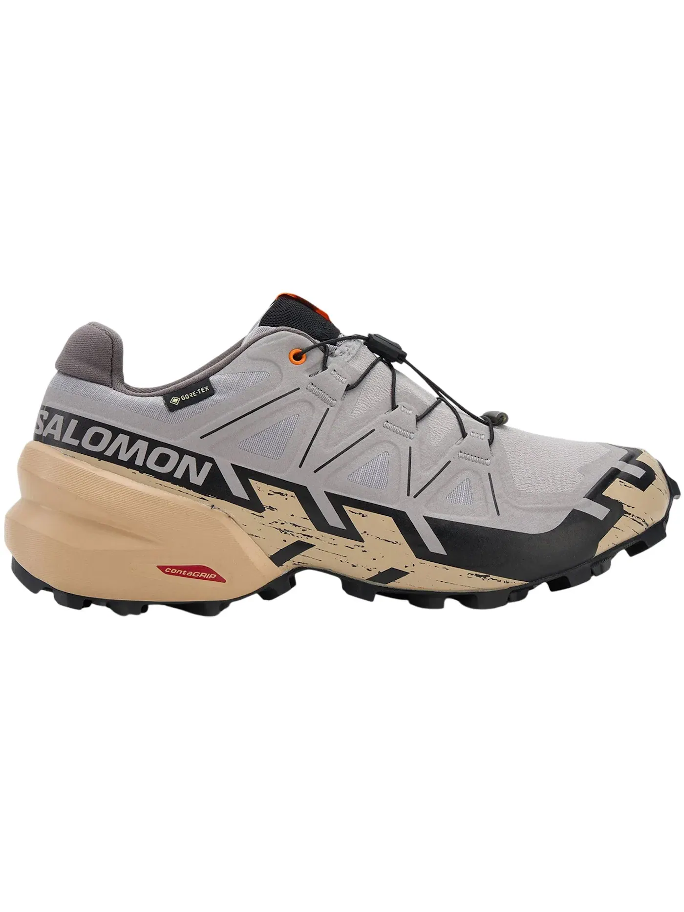 Кроссовки мужские для бега Salomon Speedcross 6 Gore-Tex — изображение 1 из 1, белый черный