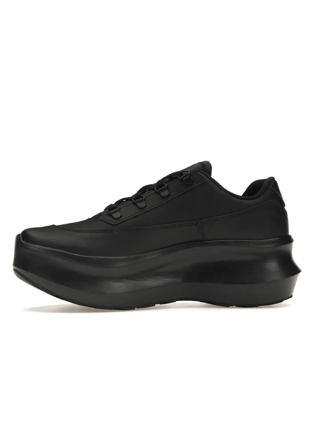 Кроссовки мужские Salomon SR811 Leather Platform, кожаные, на платформе — изображение 3 из 4, черный