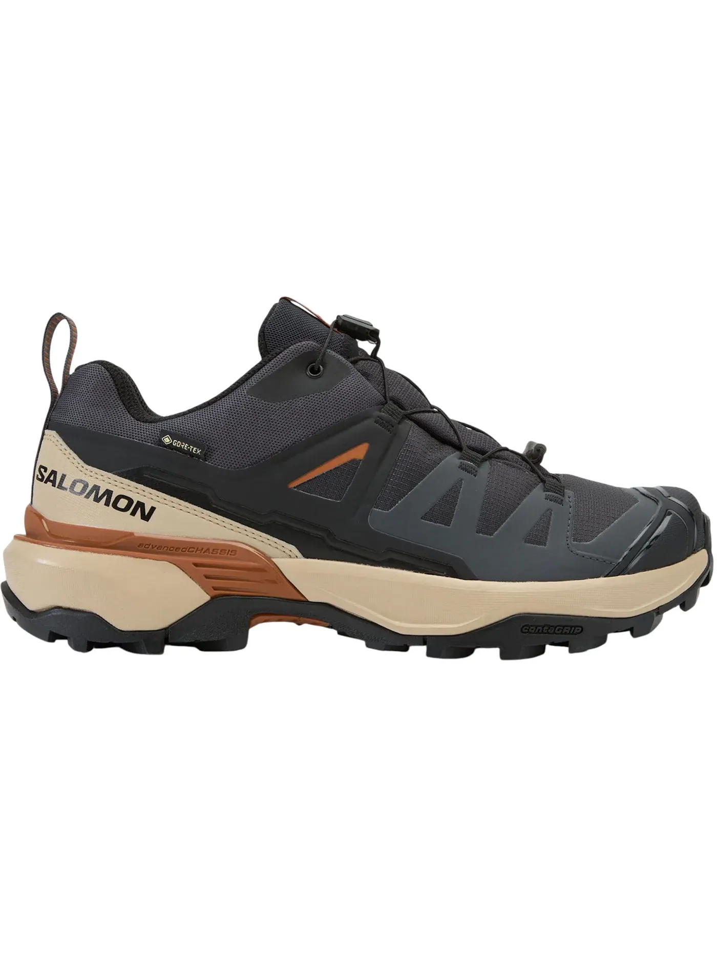 Кроссовки мужские для бега Salomon X Ultra 360 Gore-Tex, Phantom Safari Caramel Cafe — изображение 1 из 1