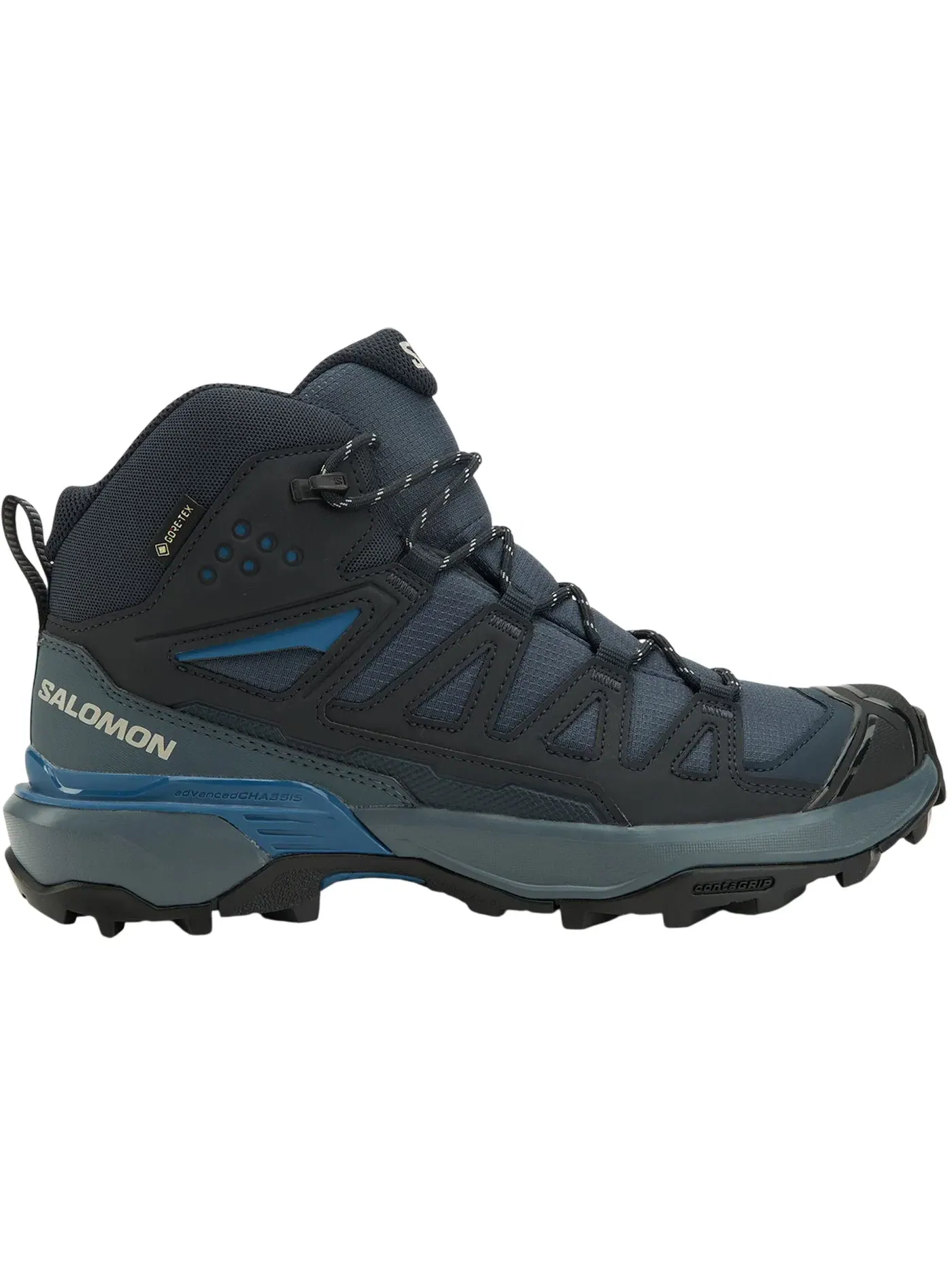 Кроссовки мужские Salomon X Ultra 360 Mid Gore-Tex для бега, водонепроницаемые — изображение 1 из 1, синий