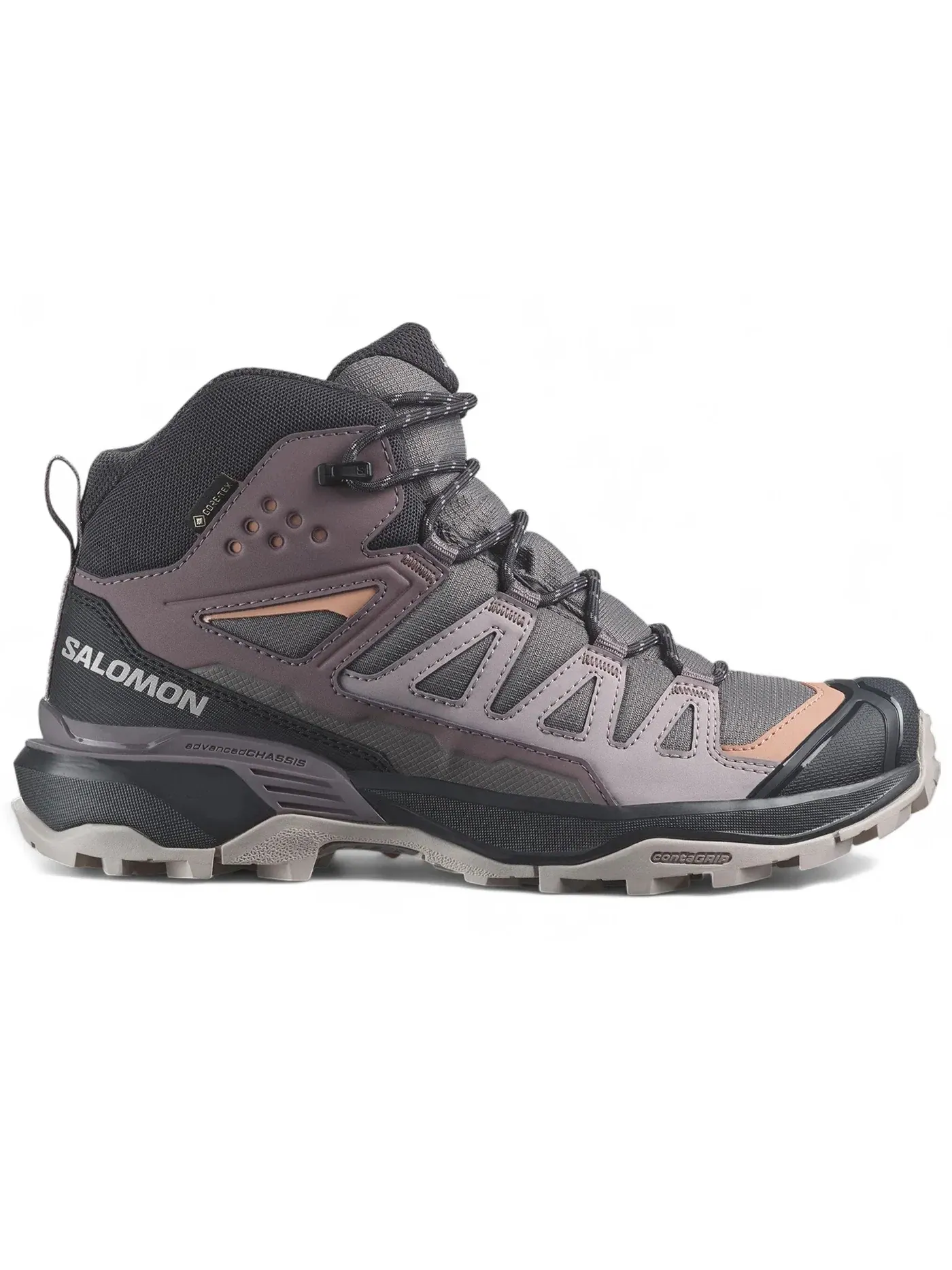 Кроссовки женские для бега Salomon X Ultra 360 Mid Gore-Tex, водонепроницаемые, средняя высота — изображение 1 из 1