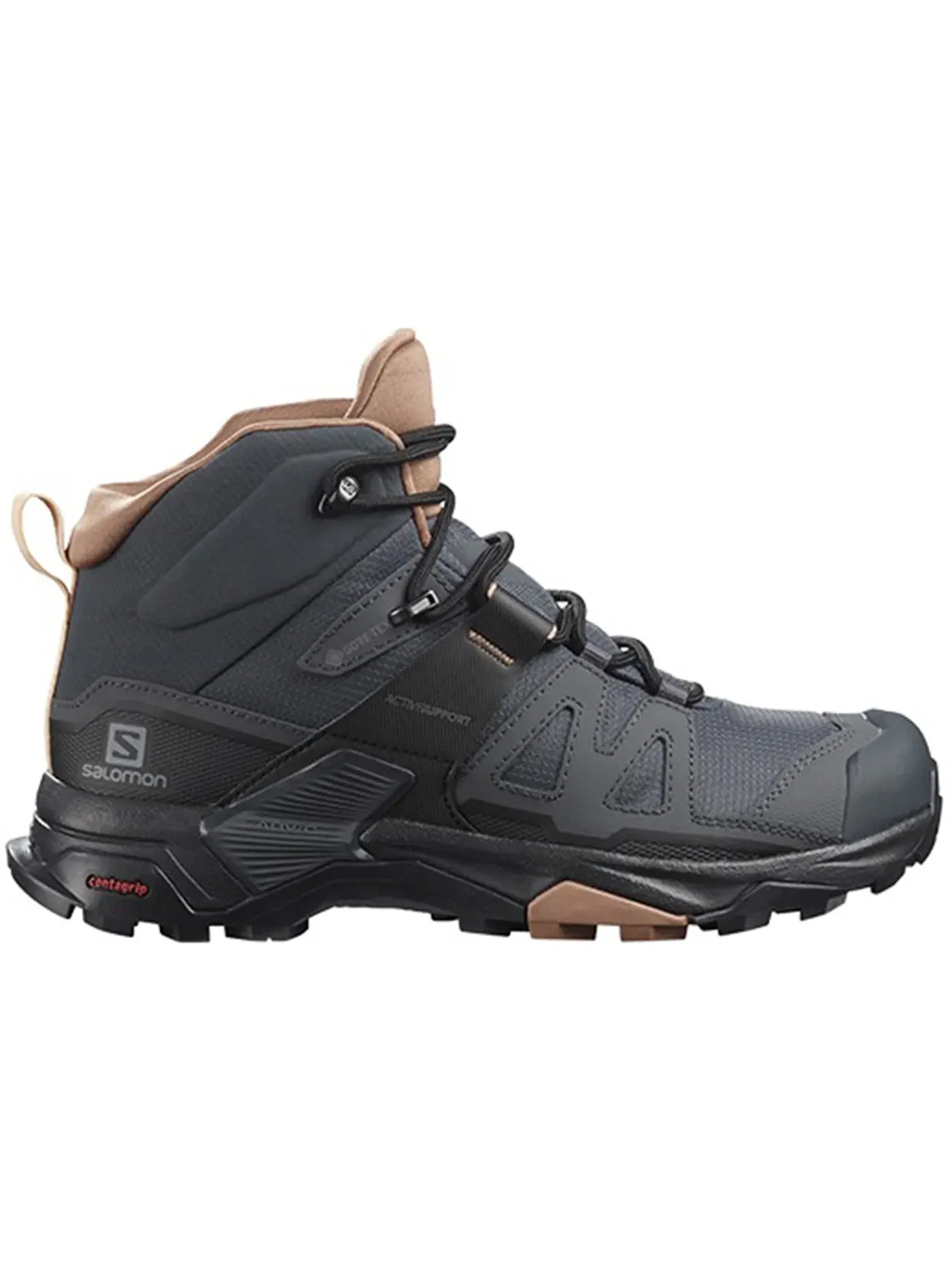 Кроссовки женские для трейла Salomon X Ultra 4 Mid Gore-Tex, водонепроницаемые — изображение 1 из 1, кремовый